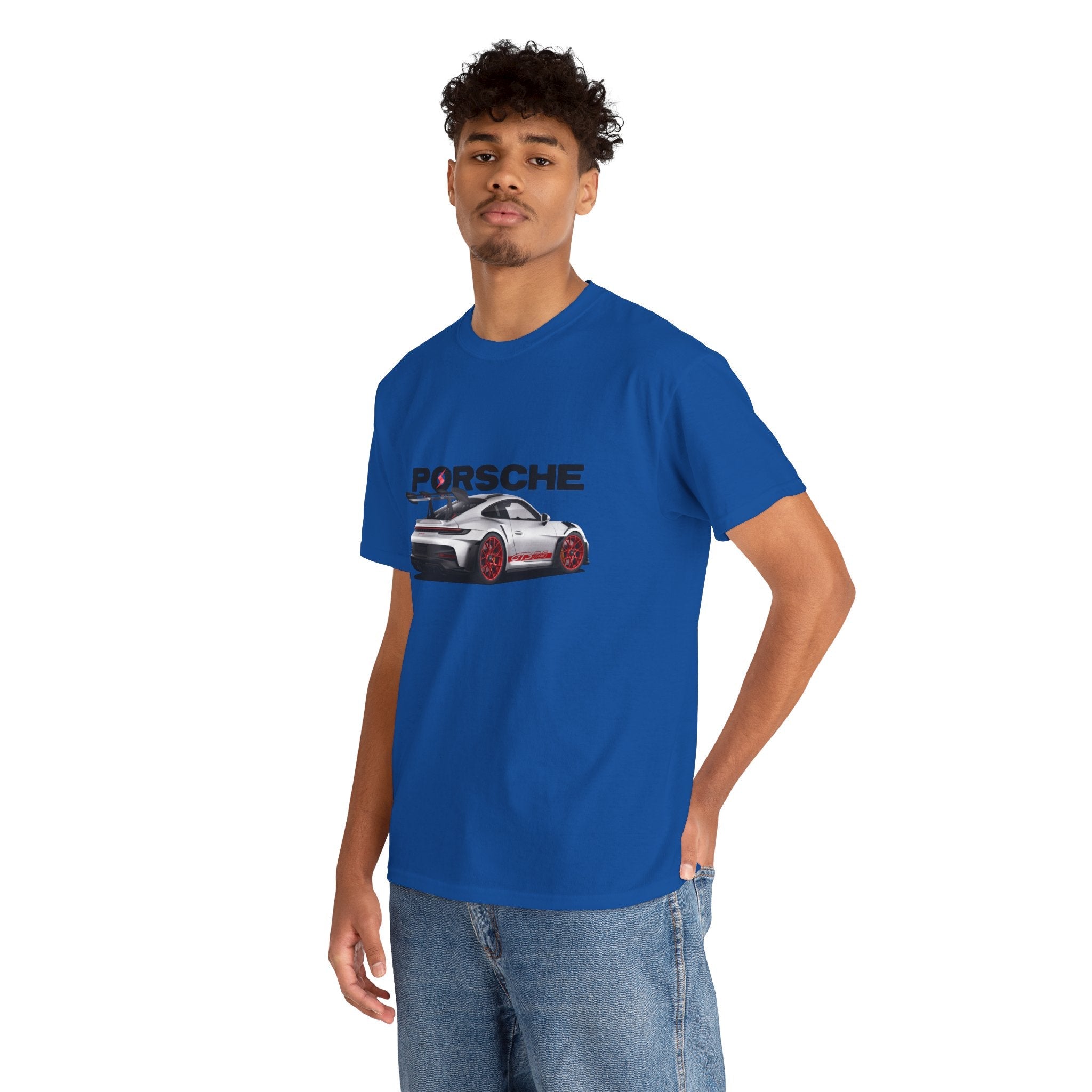 Porsche GT Race Car Tee — Sportscar Graphic T-Shirt - Etna Gift