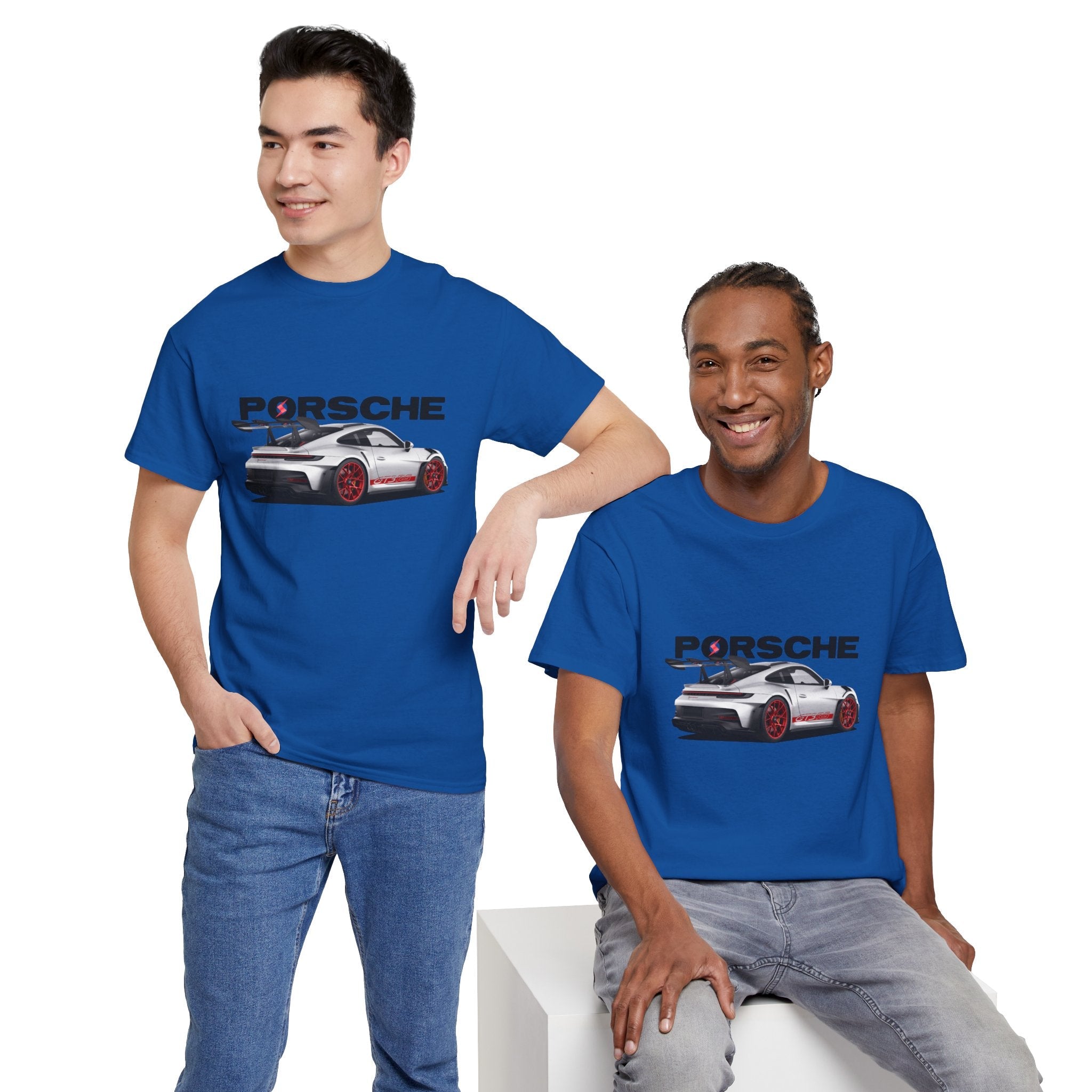 Porsche GT Race Car Tee — Sportscar Graphic T-Shirt - Etna Gift