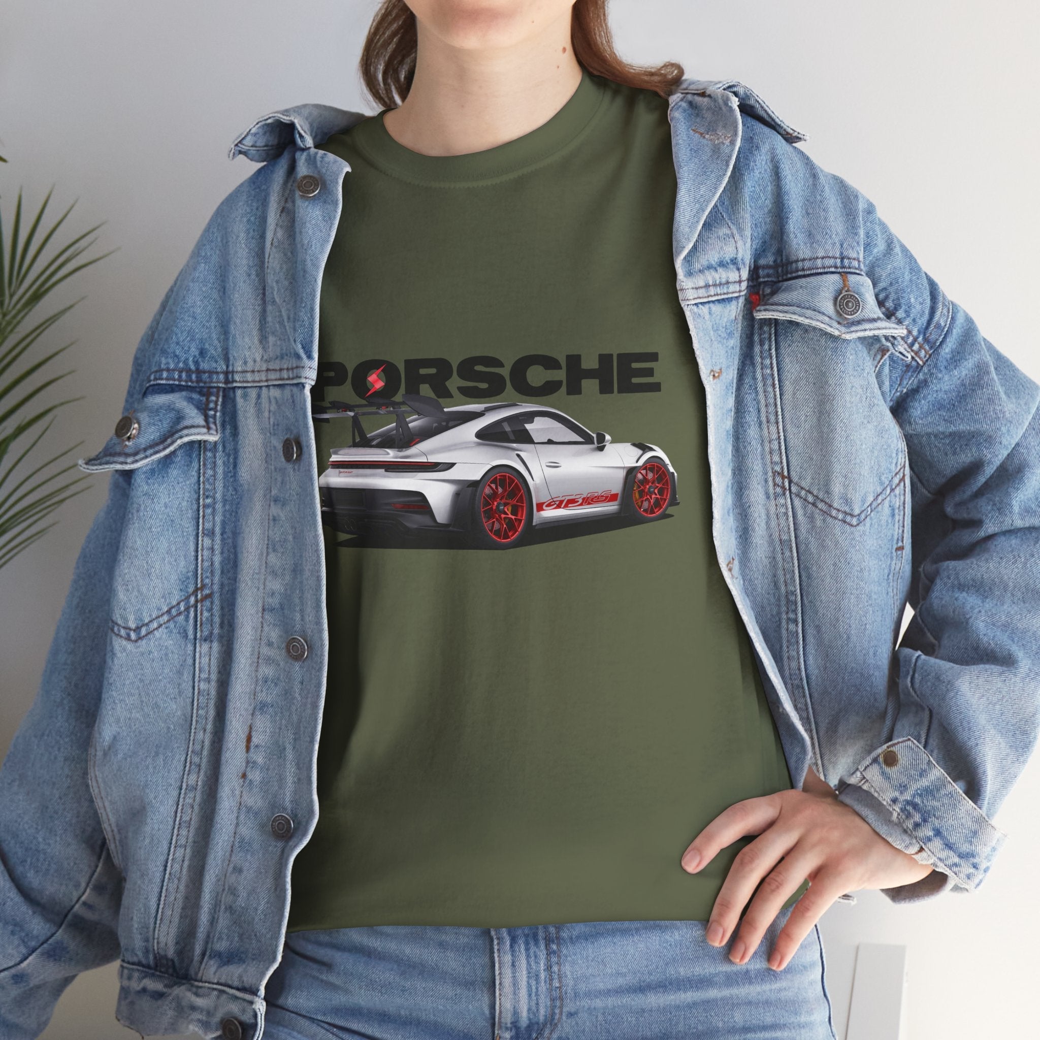 Porsche GT Race Car Tee — Sportscar Graphic T-Shirt - Etna Gift
