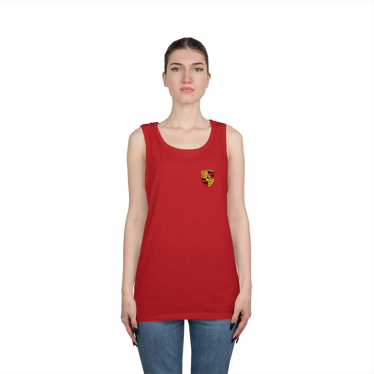 Porsche Racing Car Tank Top — Performance Sports Logo Tee - Etna Gift
