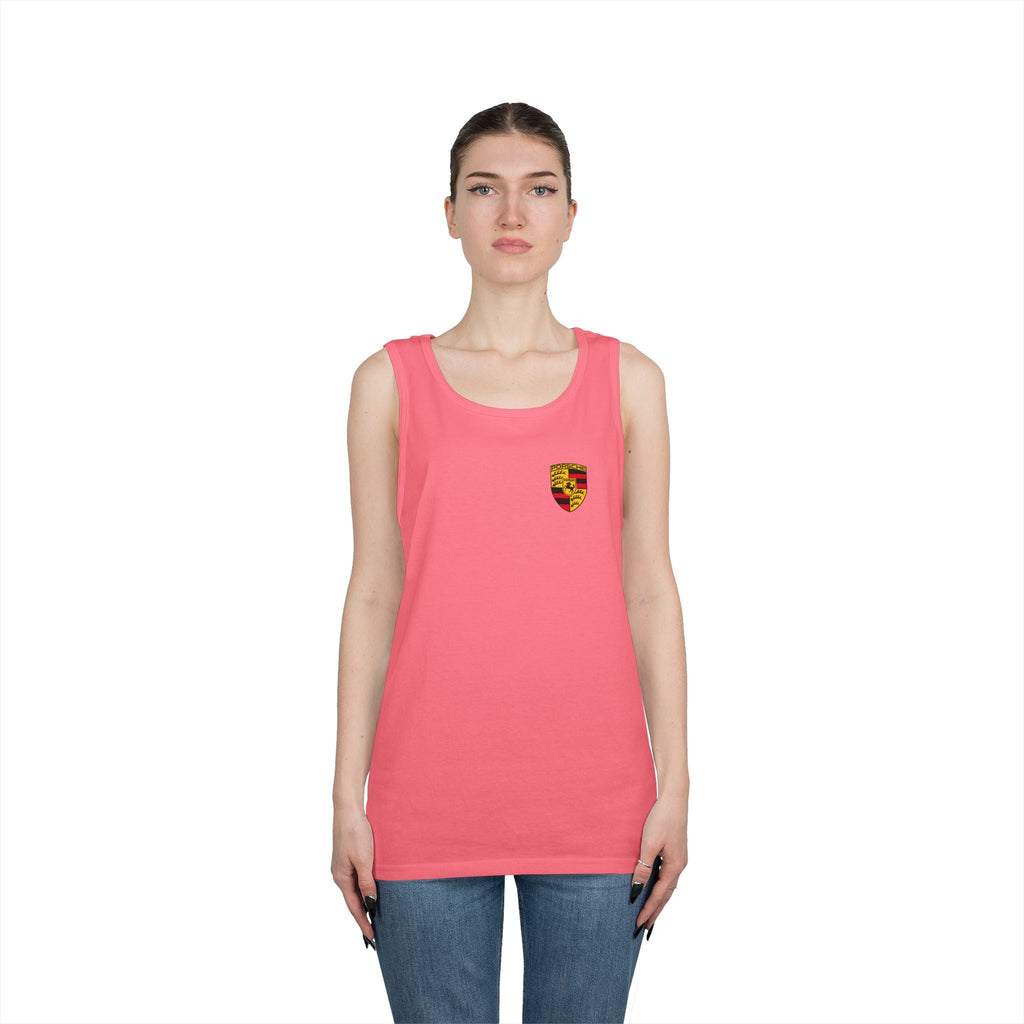 Porsche Racing Car Tank Top — Performance Sports Logo Tee - Etna Gift