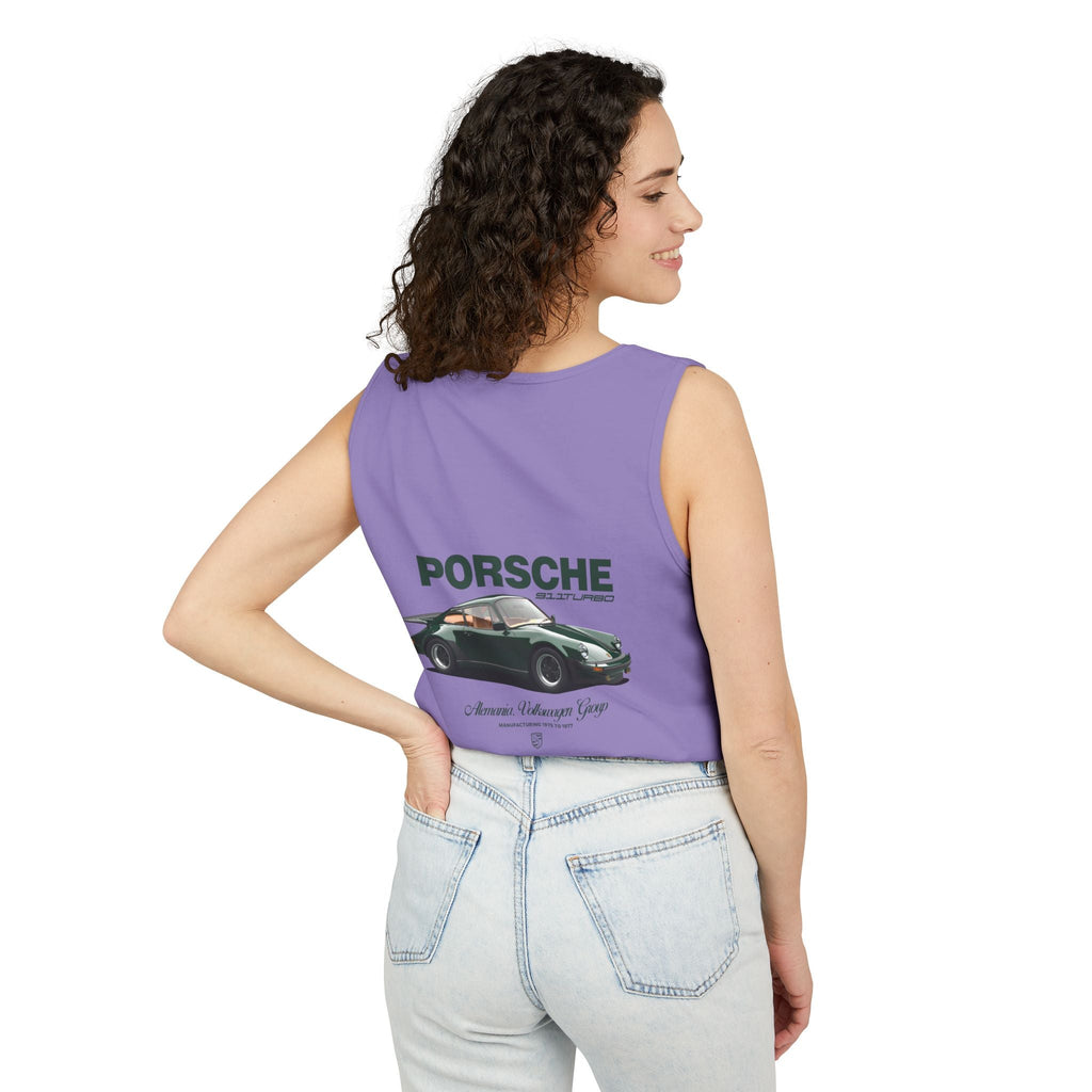 Porsche Vintage 911 Tank Top — Classic Car Graphic Sleeveless Tee - Etna Gift