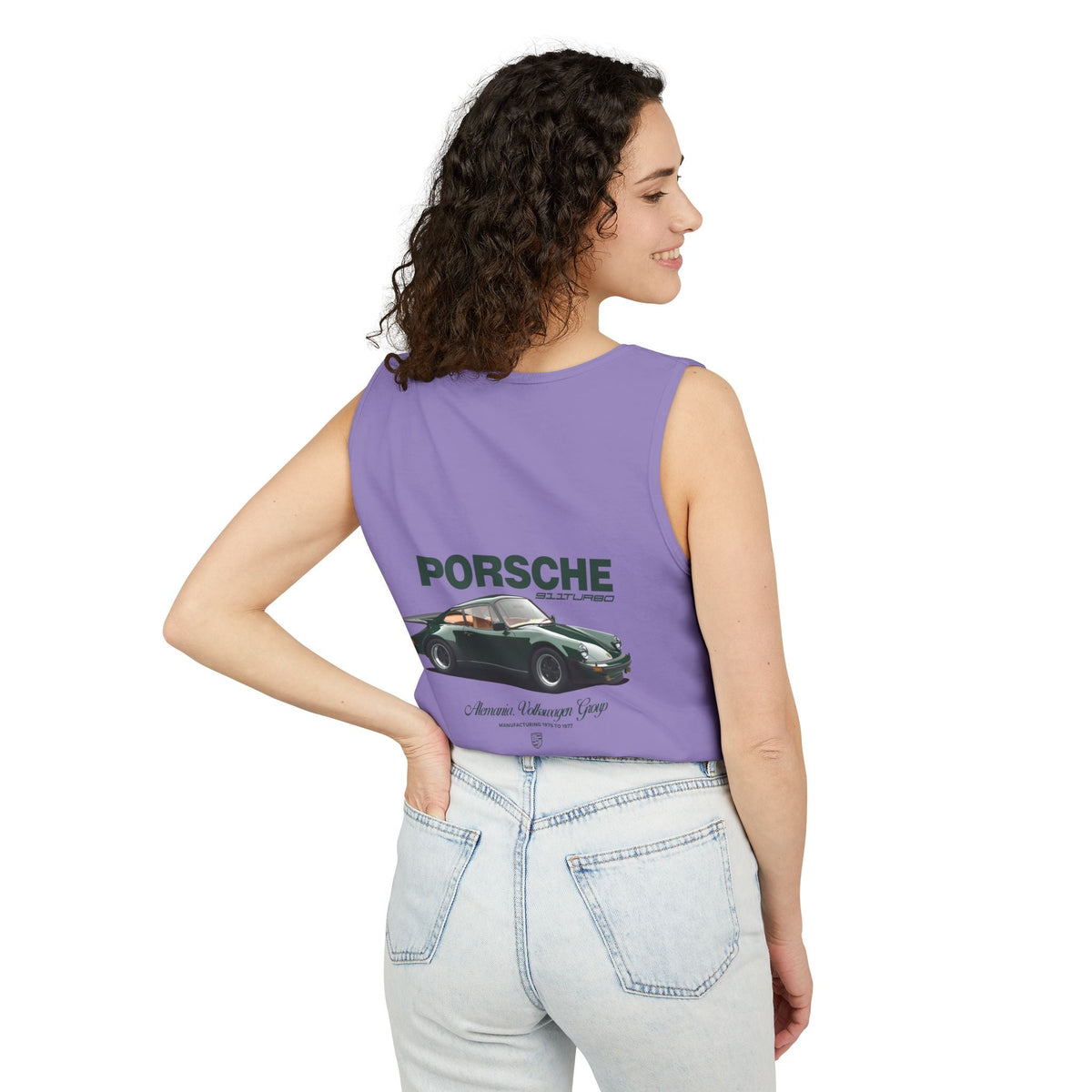 Porsche Vintage 911 Tank Top — Classic Car Graphic Sleeveless Tee - Etna Gift