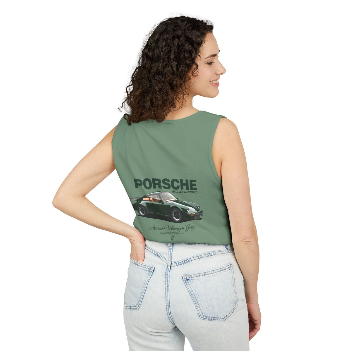 Porsche Vintage 911 Tank Top — Classic Car Graphic Sleeveless Tee - Etna Gift