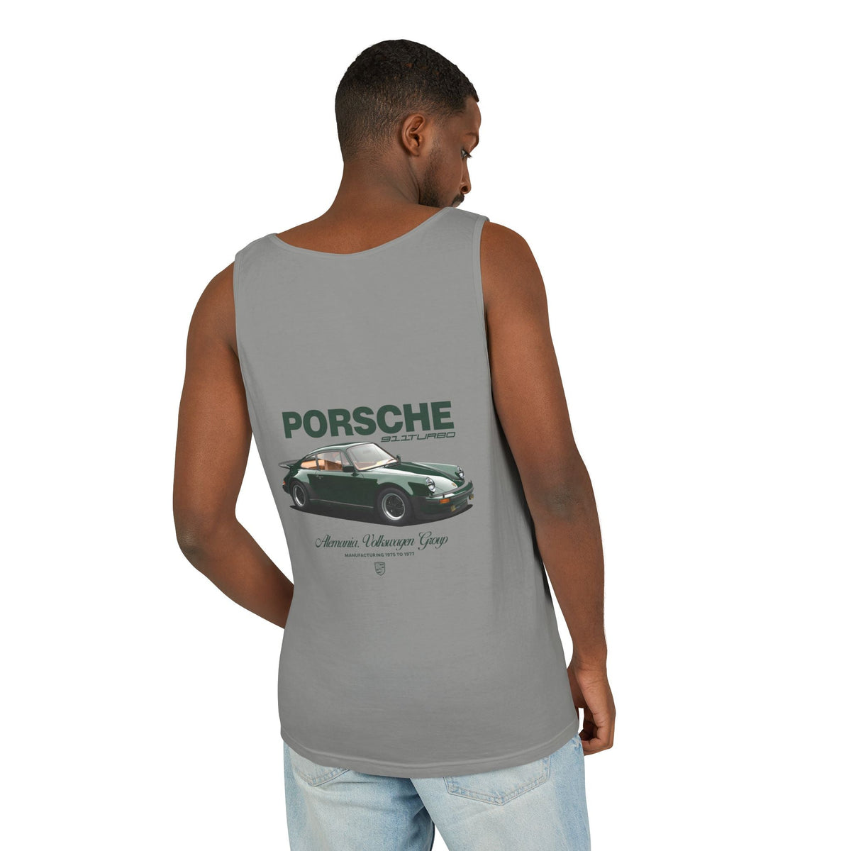 Porsche Vintage 911 Tank Top — Classic Car Graphic Sleeveless Tee - Etna Gift