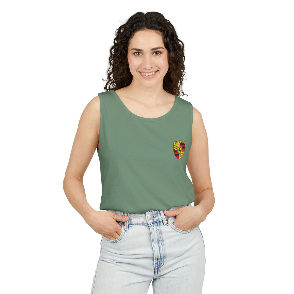 Porsche Vintage 911 Tank Top — Classic Car Graphic Sleeveless Tee - Etna Gift