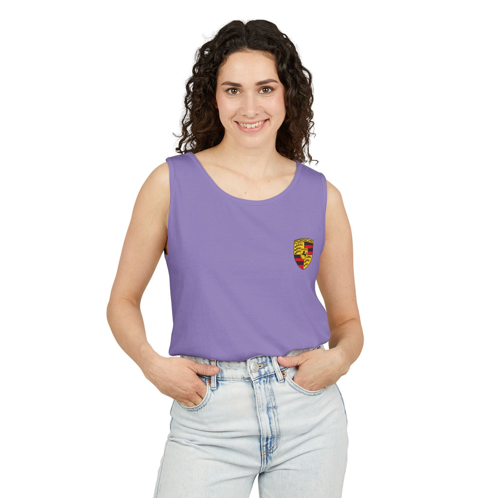 Porsche Vintage 911 Tank Top — Classic Car Graphic Sleeveless Tee - Etna Gift