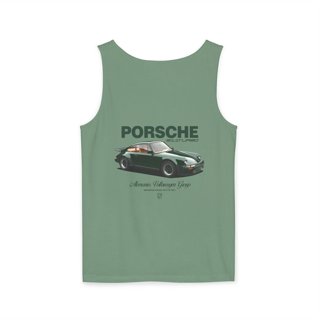 Porsche Vintage 911 Tank Top — Classic Car Graphic Sleeveless Tee - Etna Gift