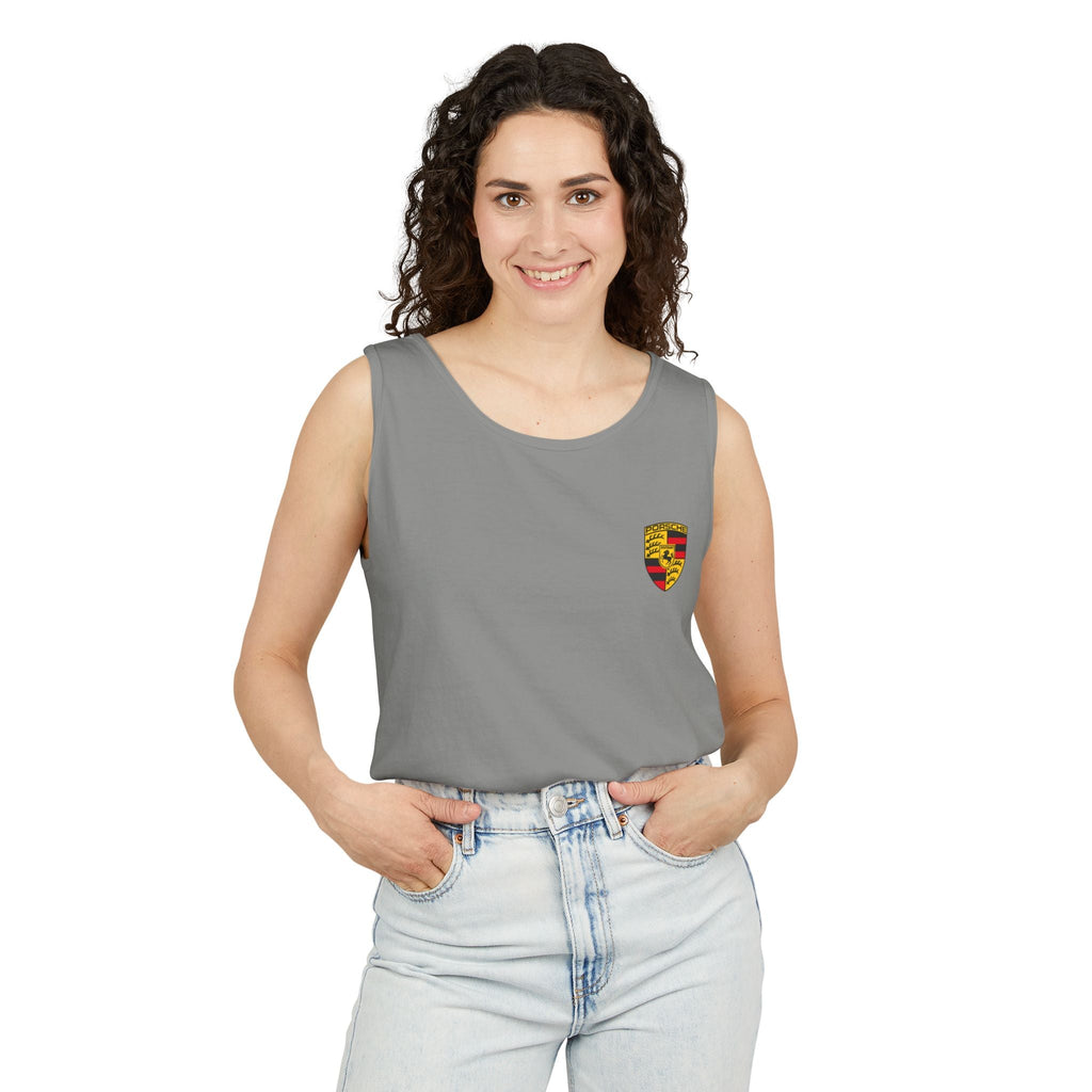 Porsche Vintage 911 Tank Top — Classic Car Graphic Sleeveless Tee - Etna Gift
