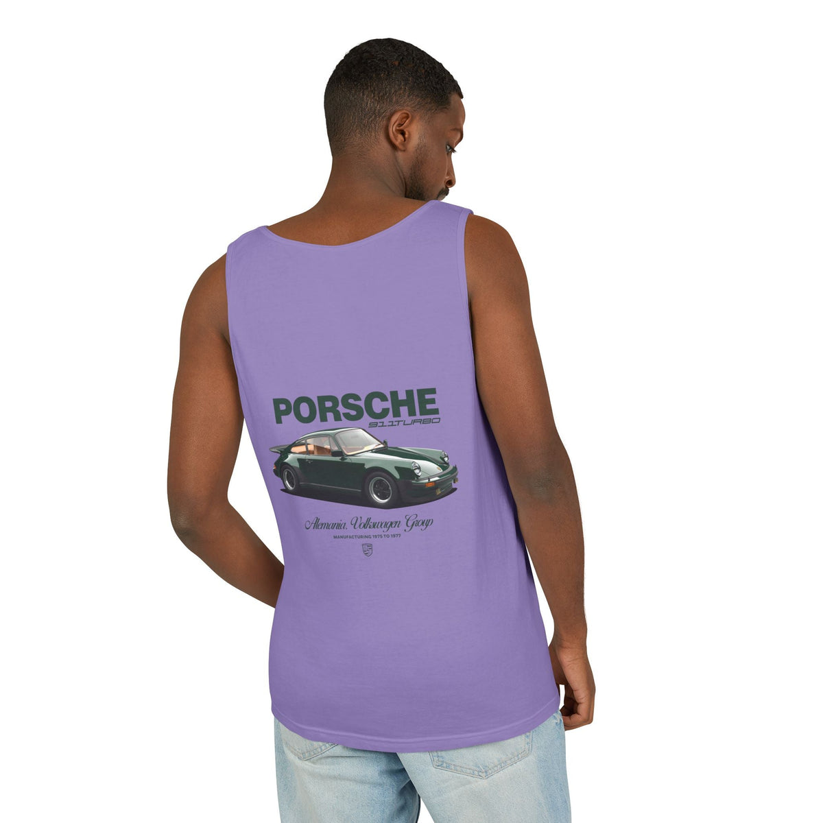 Porsche Vintage 911 Tank Top — Classic Car Graphic Sleeveless Tee - Etna Gift