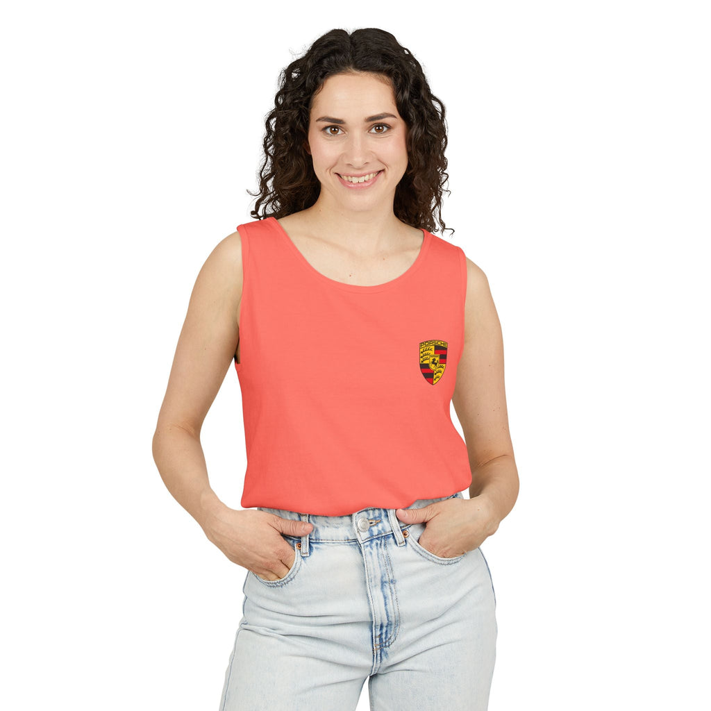 Porsche Vintage 911 Tank Top — Classic Car Graphic Sleeveless Tee - Etna Gift