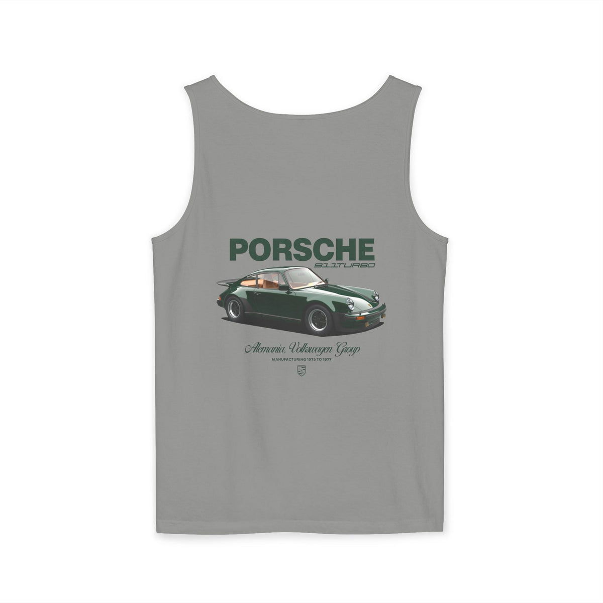 Porsche Vintage 911 Tank Top — Classic Car Graphic Sleeveless Tee - Etna Gift