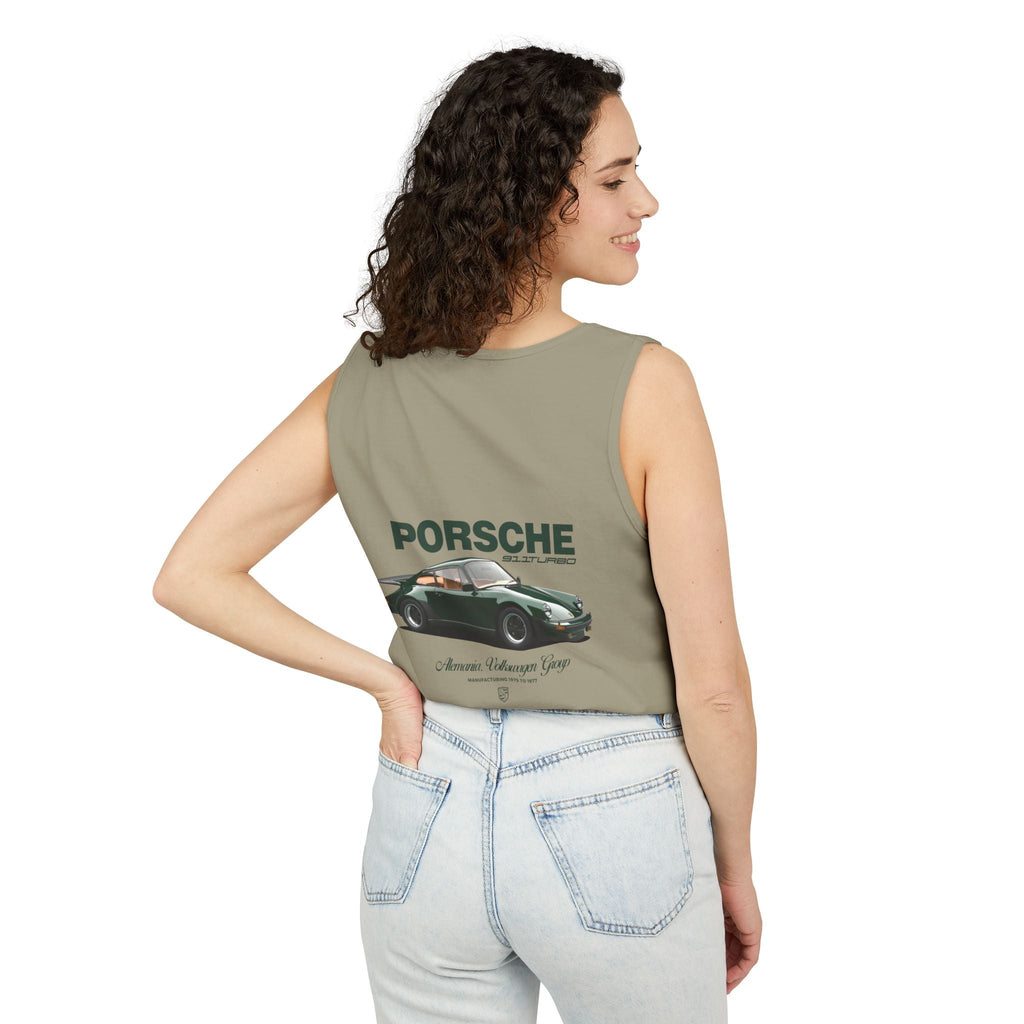 Porsche Vintage 911 Tank Top — Classic Car Graphic Sleeveless Tee - Etna Gift