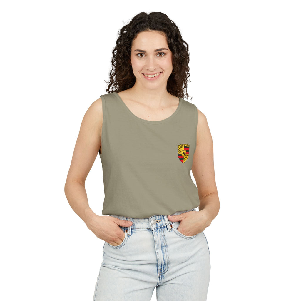 Porsche Vintage 911 Tank Top — Classic Car Graphic Sleeveless Tee - Etna Gift