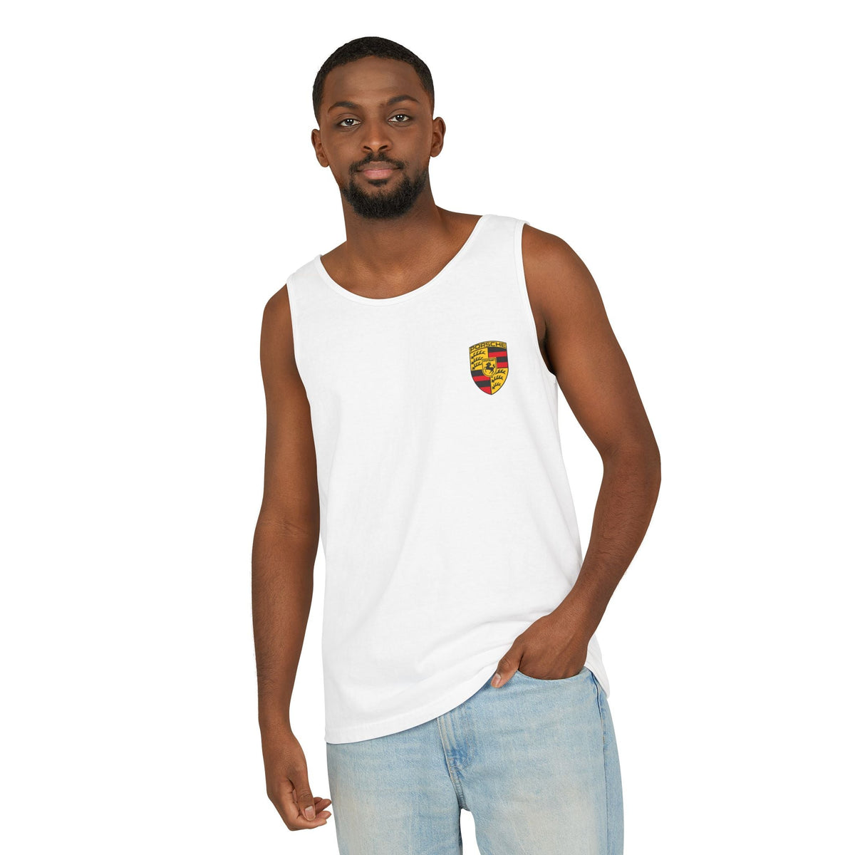 Porsche Vintage 911 Tank Top — Classic Car Graphic Sleeveless Tee - Etna Gift