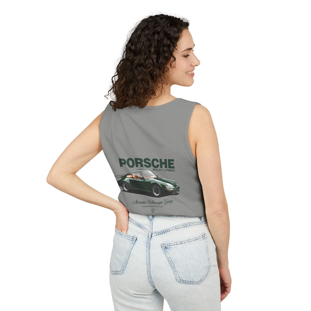 Porsche Vintage 911 Tank Top — Classic Car Graphic Sleeveless Tee - Etna Gift
