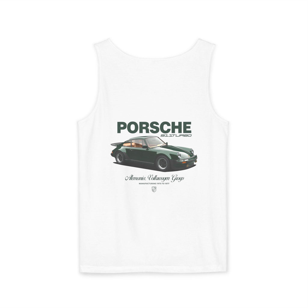 Porsche Vintage 911 Tank Top — Classic Car Graphic Sleeveless Tee - Etna Gift