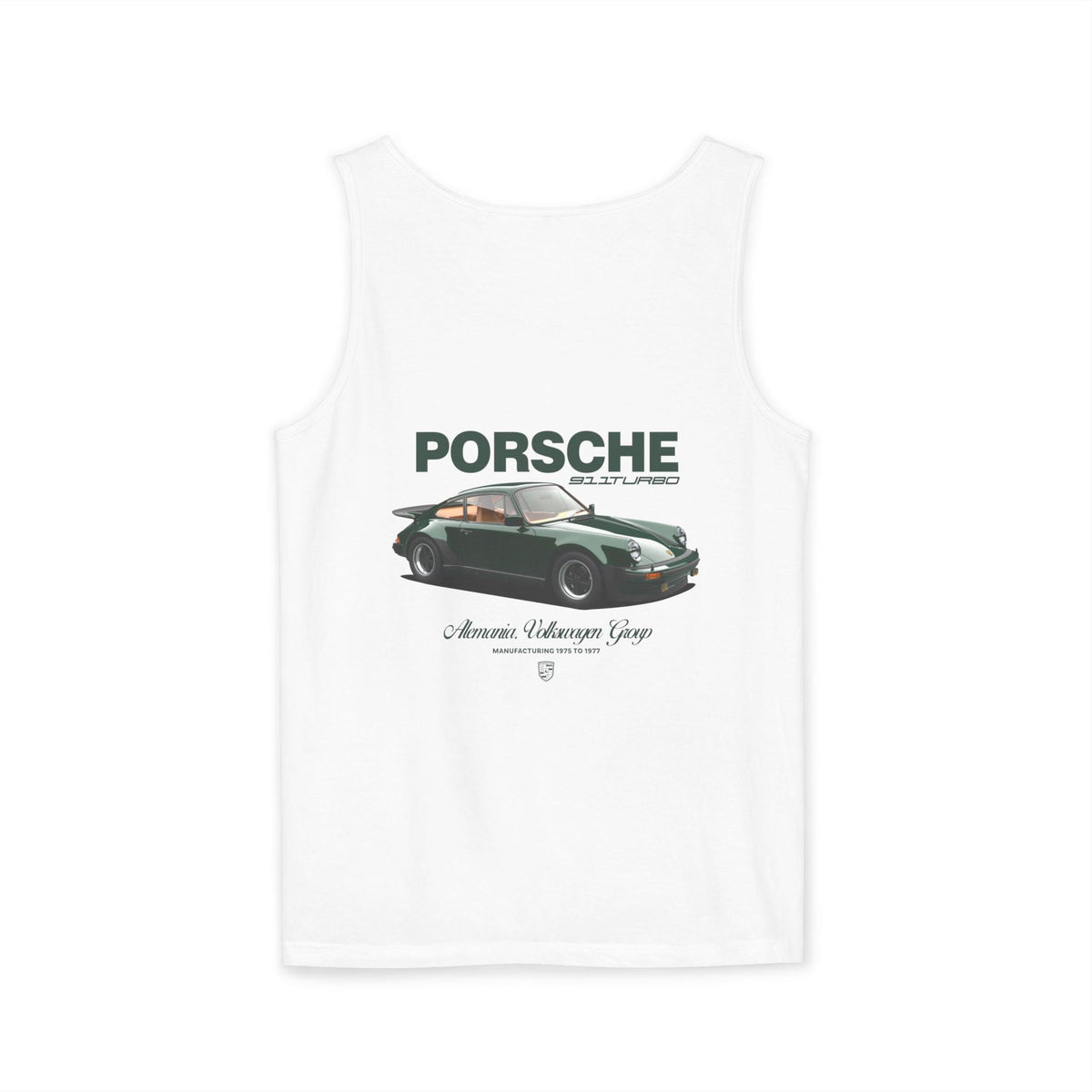 Porsche Vintage 911 Tank Top — Classic Car Graphic Sleeveless Tee - Etna Gift