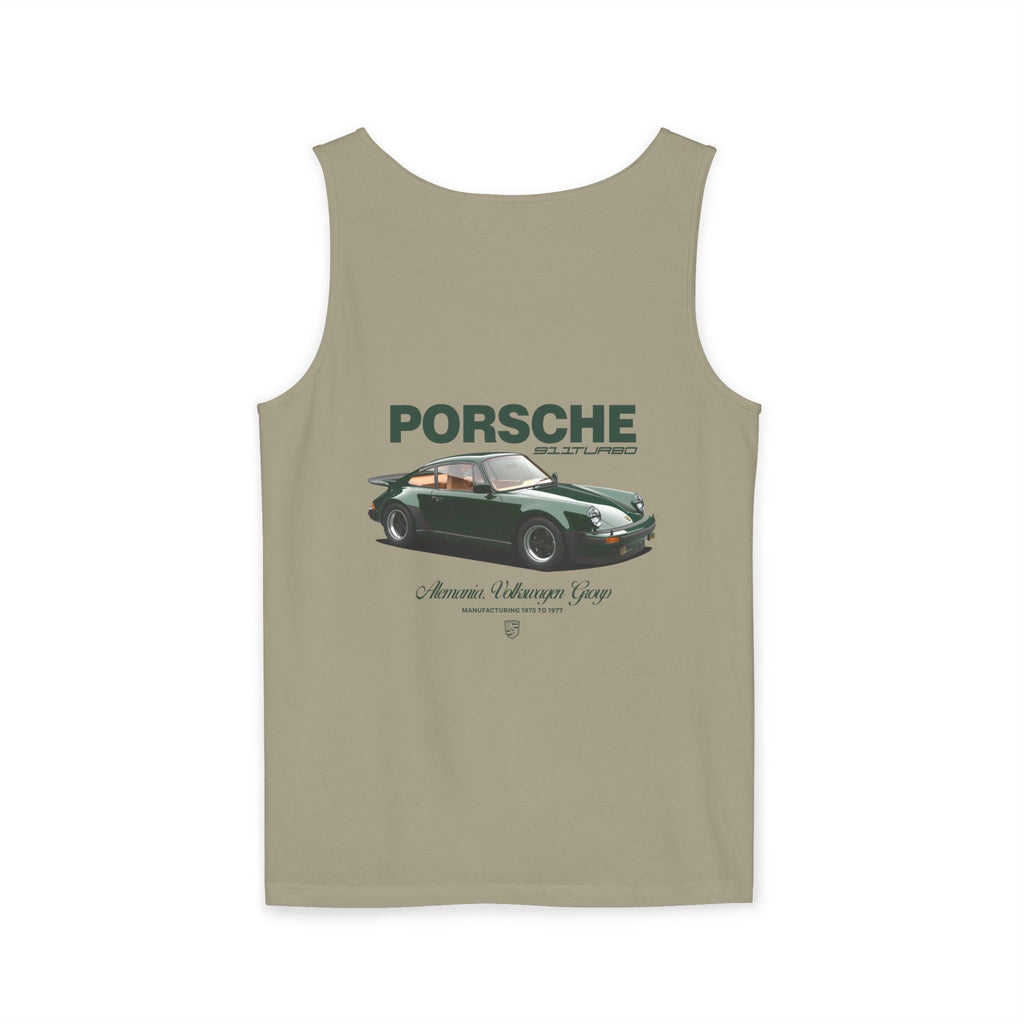 Porsche Vintage 911 Tank Top — Classic Car Graphic Sleeveless Tee - Etna Gift