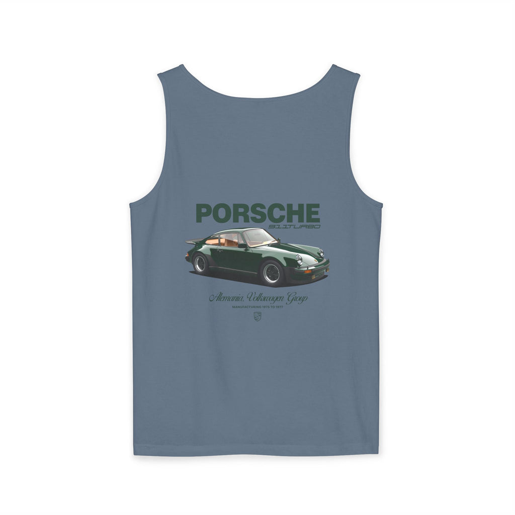 Porsche Vintage 911 Tank Top — Classic Car Graphic Sleeveless Tee - Etna Gift