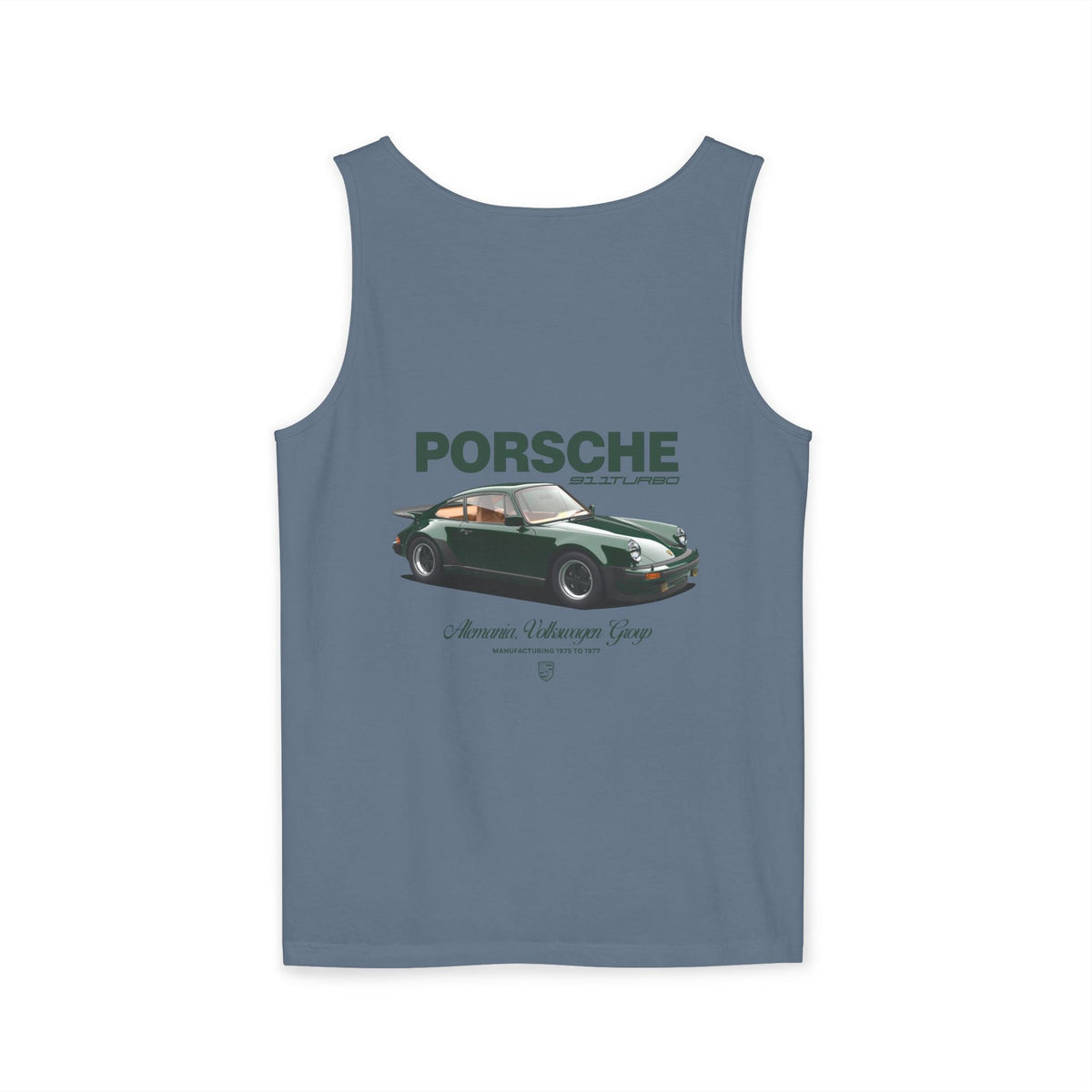 Porsche Vintage 911 Tank Top — Classic Car Graphic Sleeveless Tee - Etna Gift