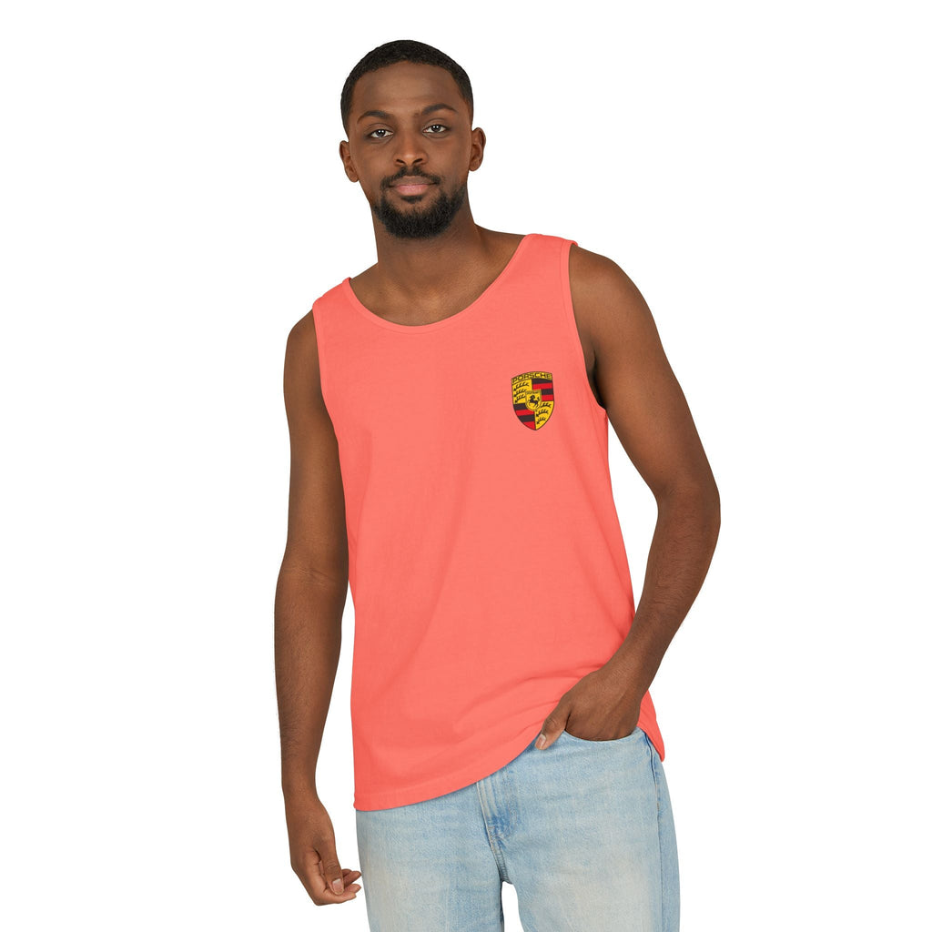 Porsche Vintage 911 Tank Top — Classic Car Graphic Sleeveless Tee - Etna Gift