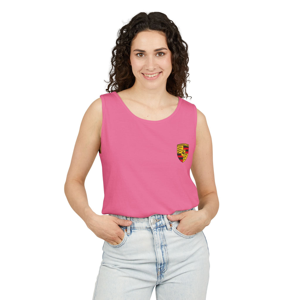 Porsche Vintage 911 Tank Top — Classic Car Graphic Sleeveless Tee - Etna Gift