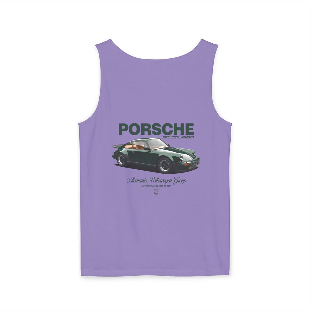 Porsche Vintage 911 Tank Top — Classic Car Graphic Sleeveless Tee - Etna Gift