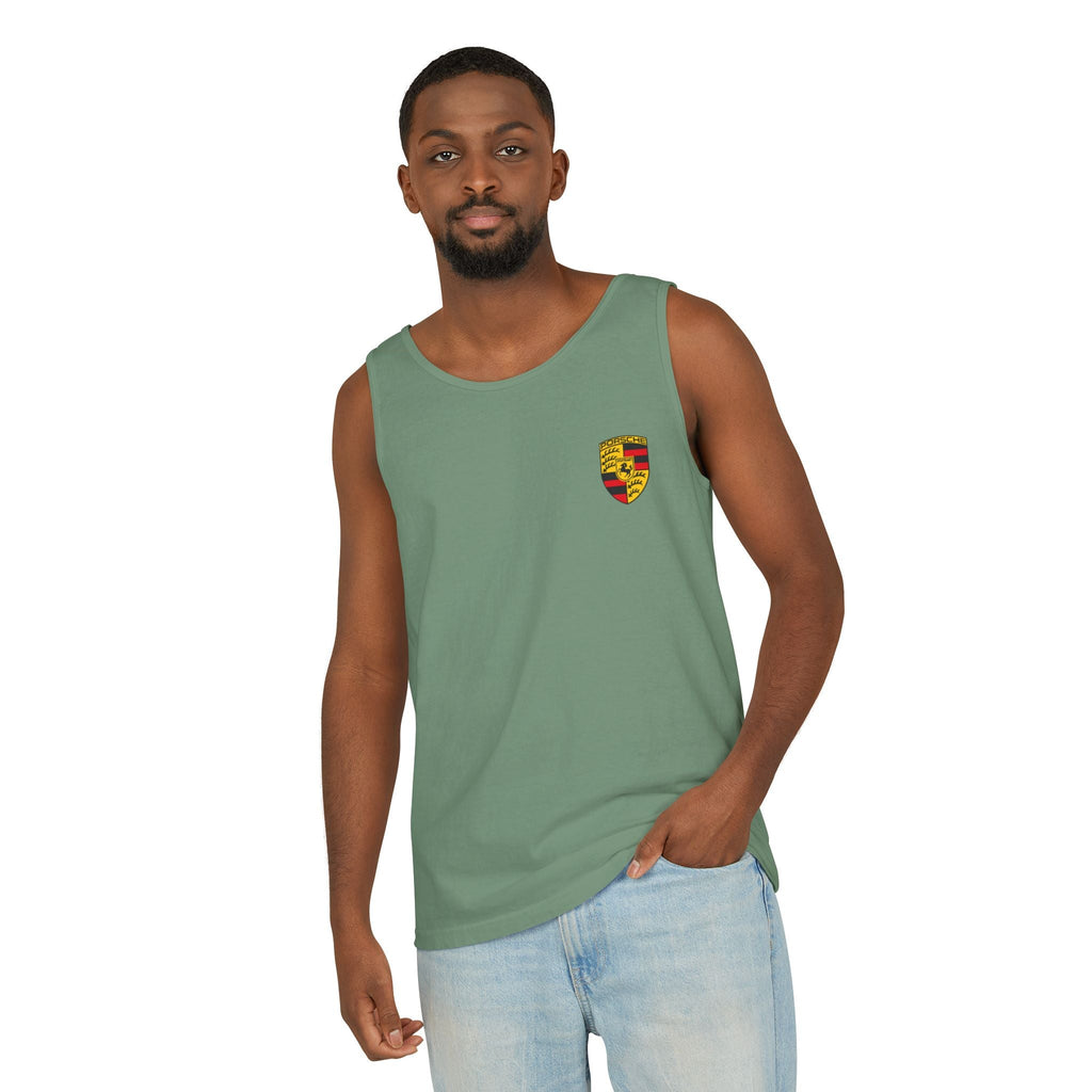 Porsche Vintage 911 Tank Top — Classic Car Graphic Sleeveless Tee - Etna Gift