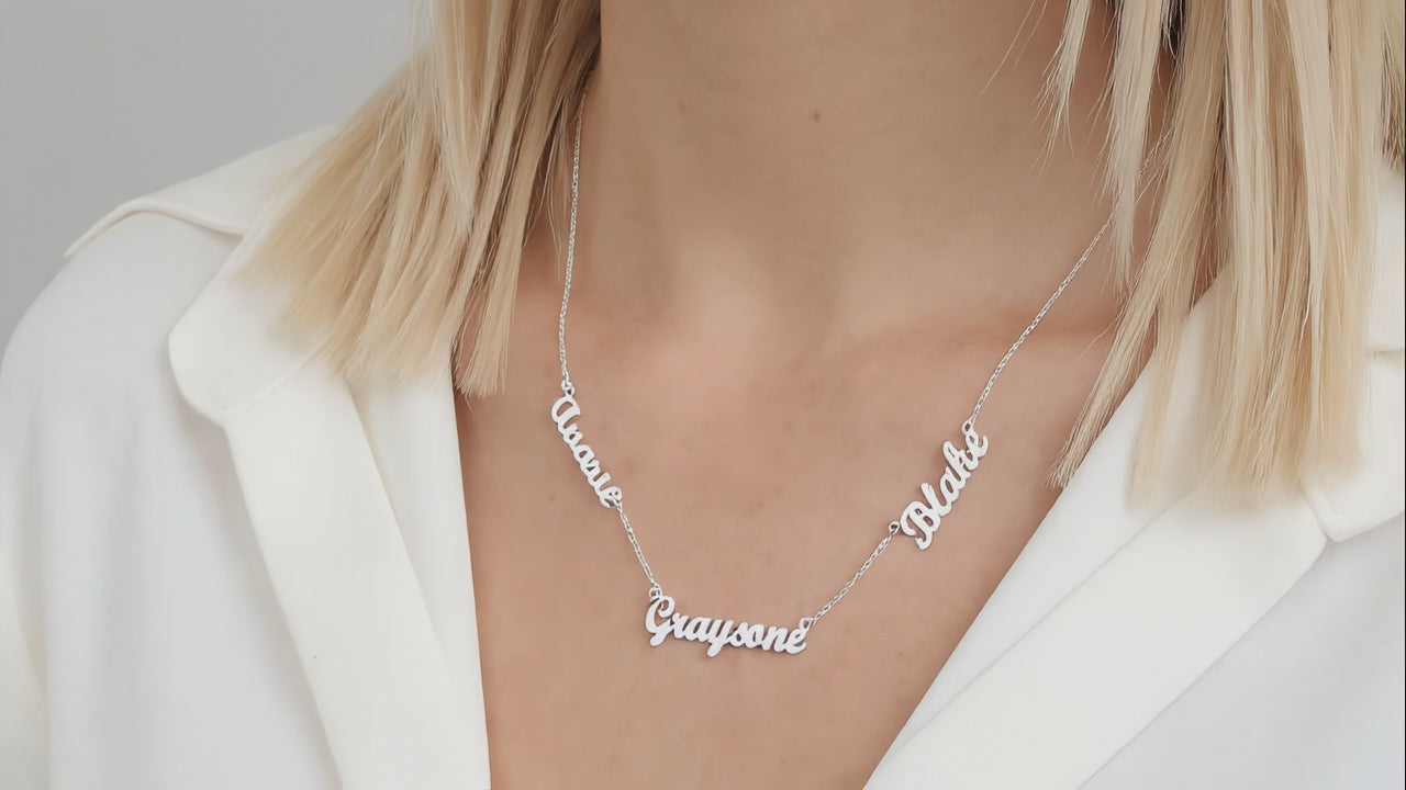 925 Sterling Silve
Personalized