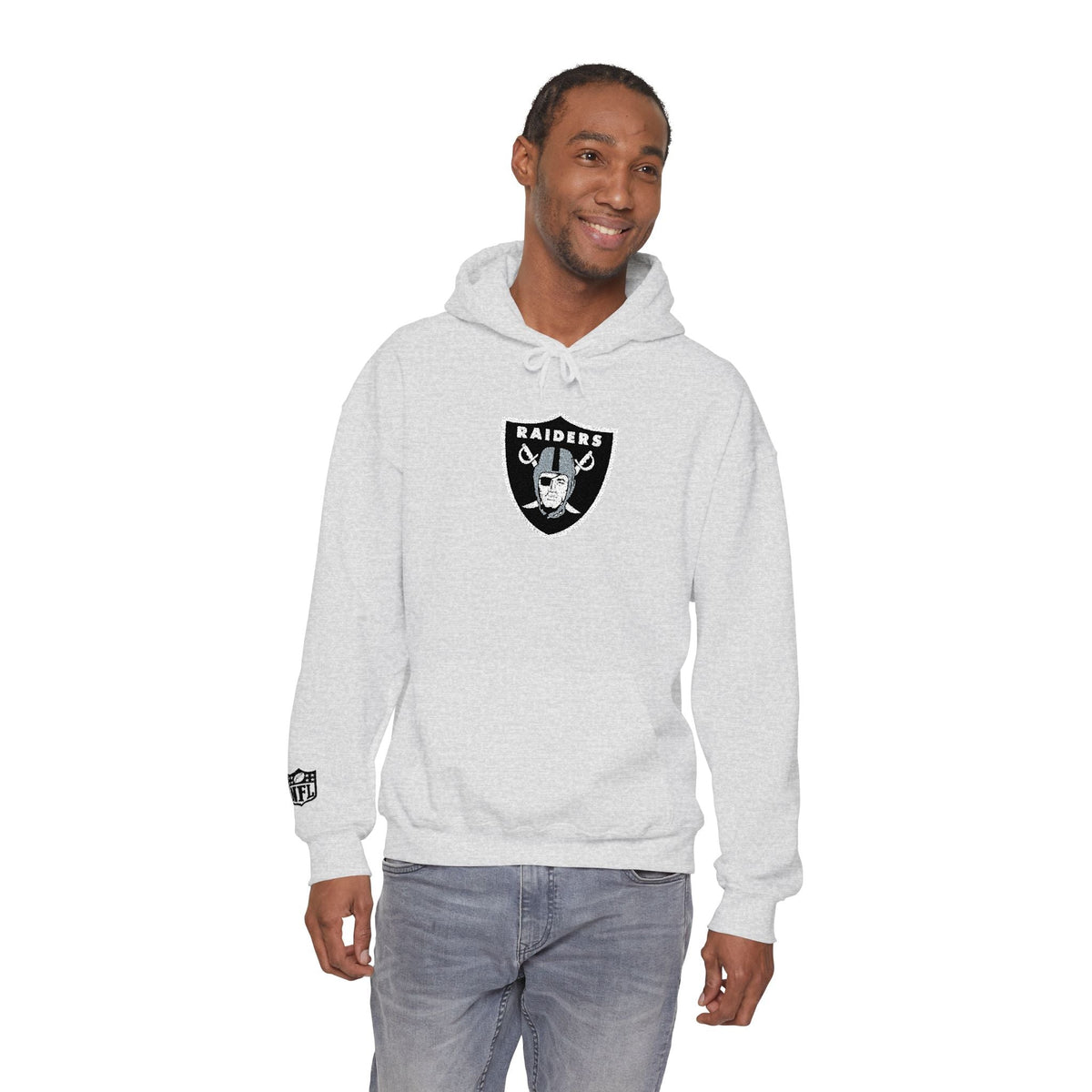 Raiders Shield Logo Hoodie - Etna Gift