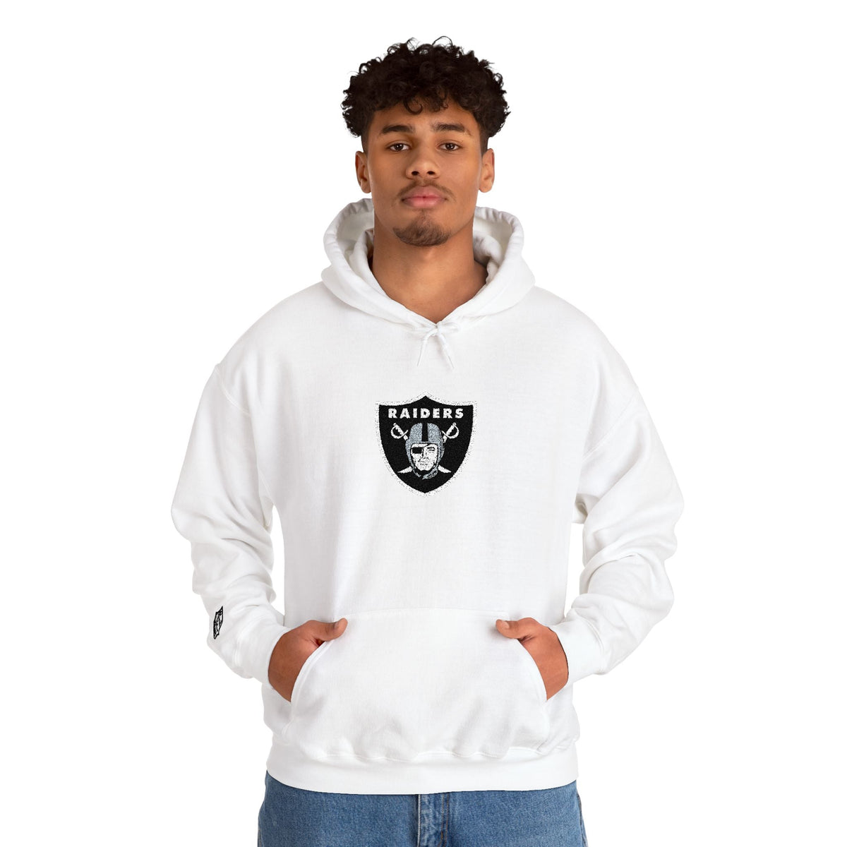 Raiders Shield Logo Hoodie - Etna Gift