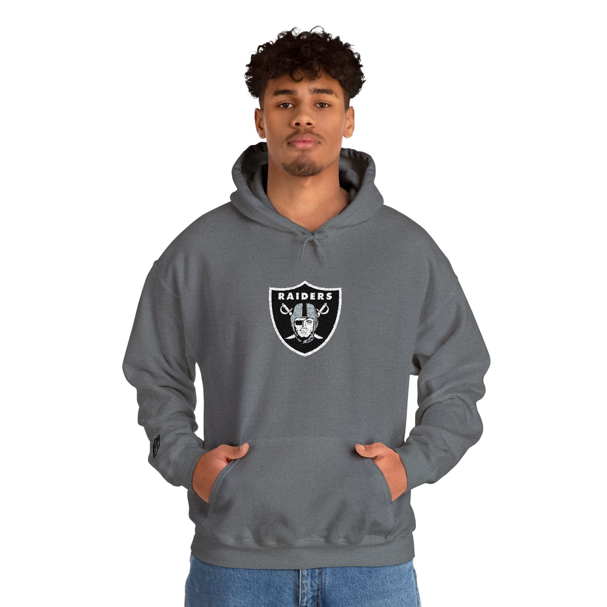 Raiders Shield Logo Hoodie - Etna Gift
