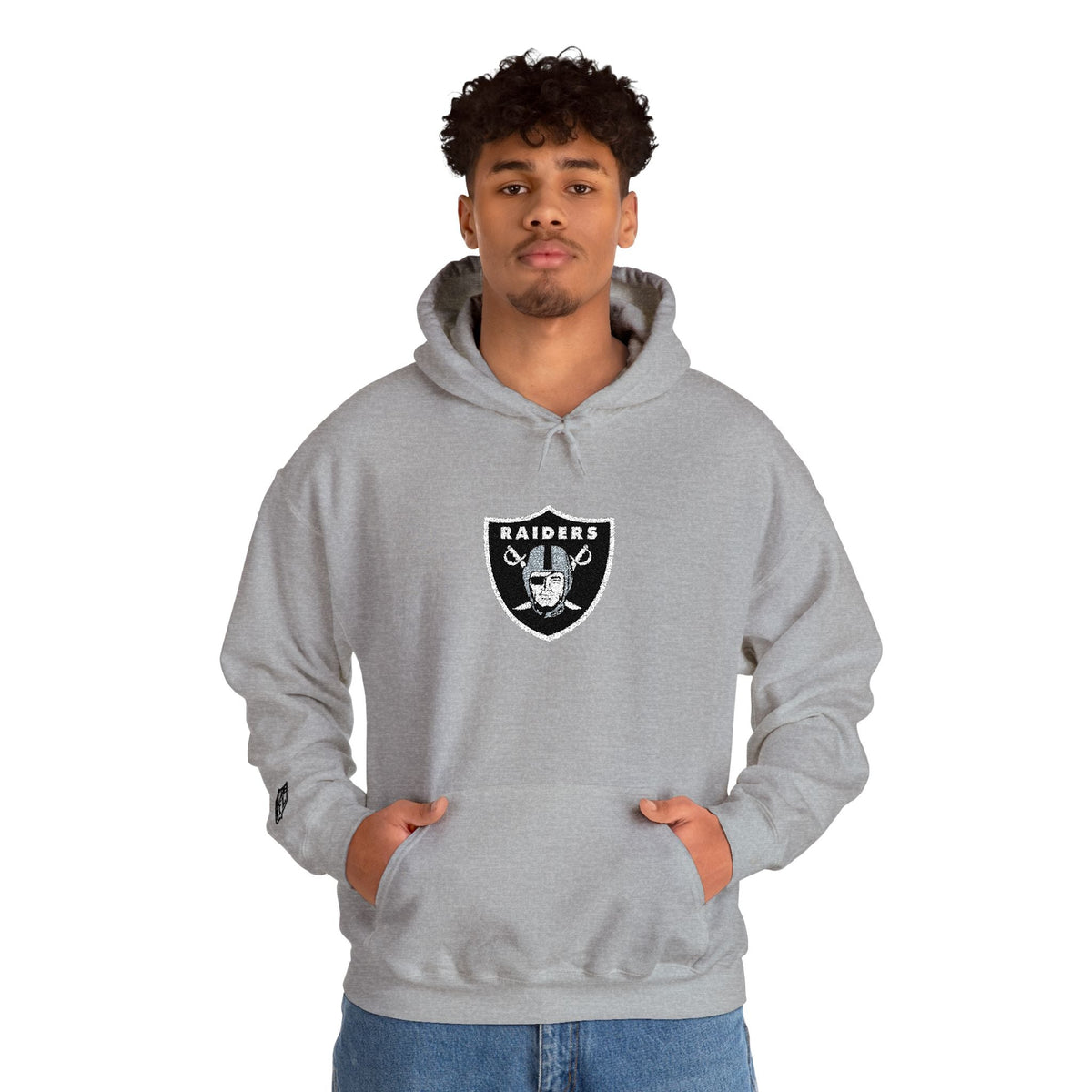 Raiders Shield Logo Hoodie - Etna Gift