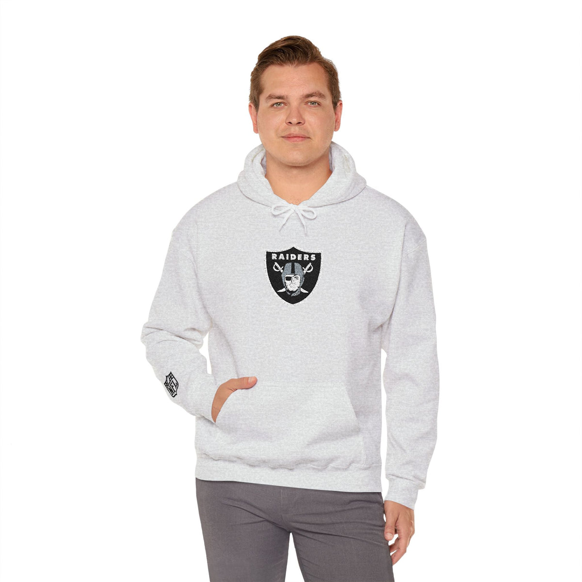 Raiders Shield Logo Hoodie - Etna Gift