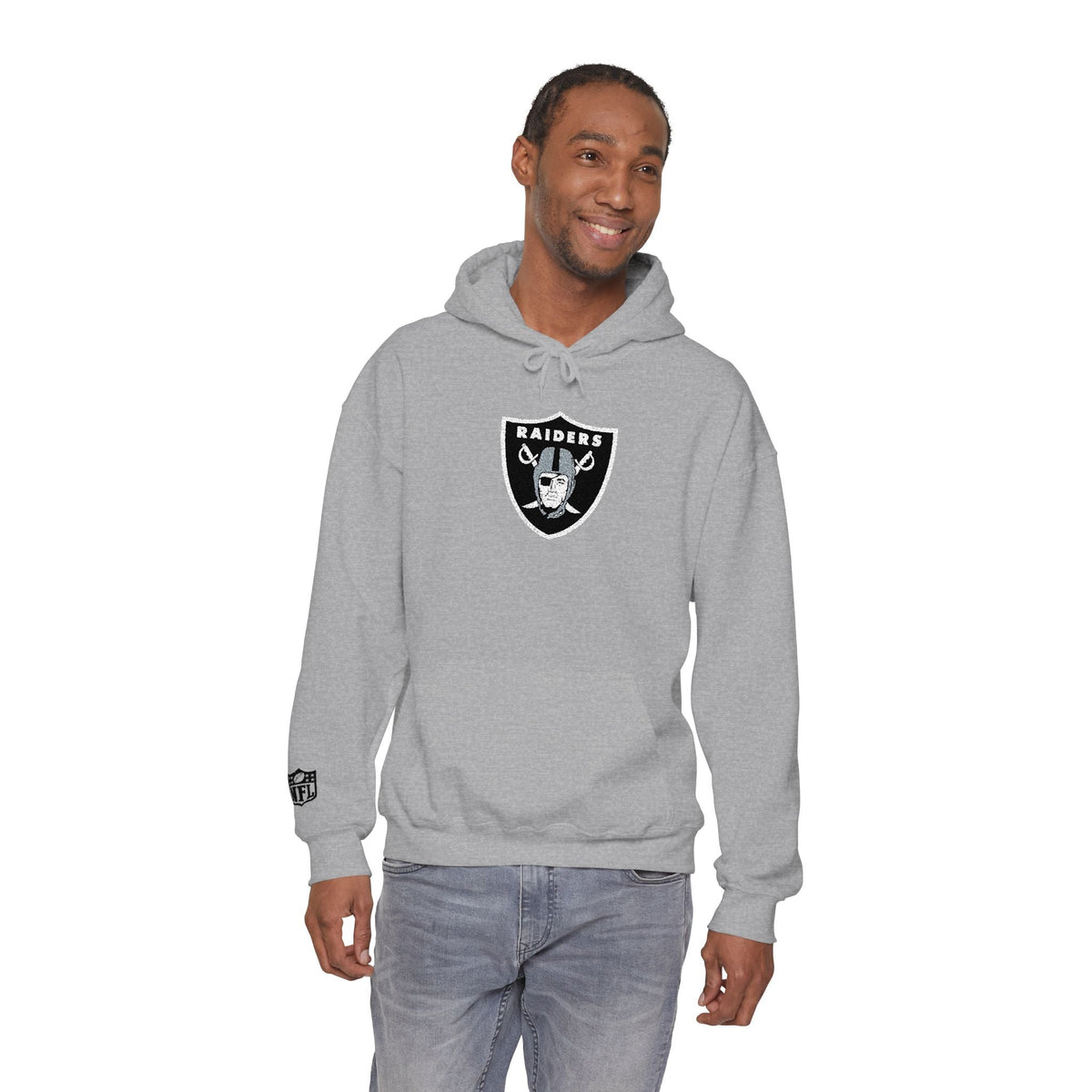 Raiders Shield Logo Hoodie - Etna Gift