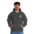 Real Madrid Crest Hoodie Minimal White Soccer Pullover - Etna Gift