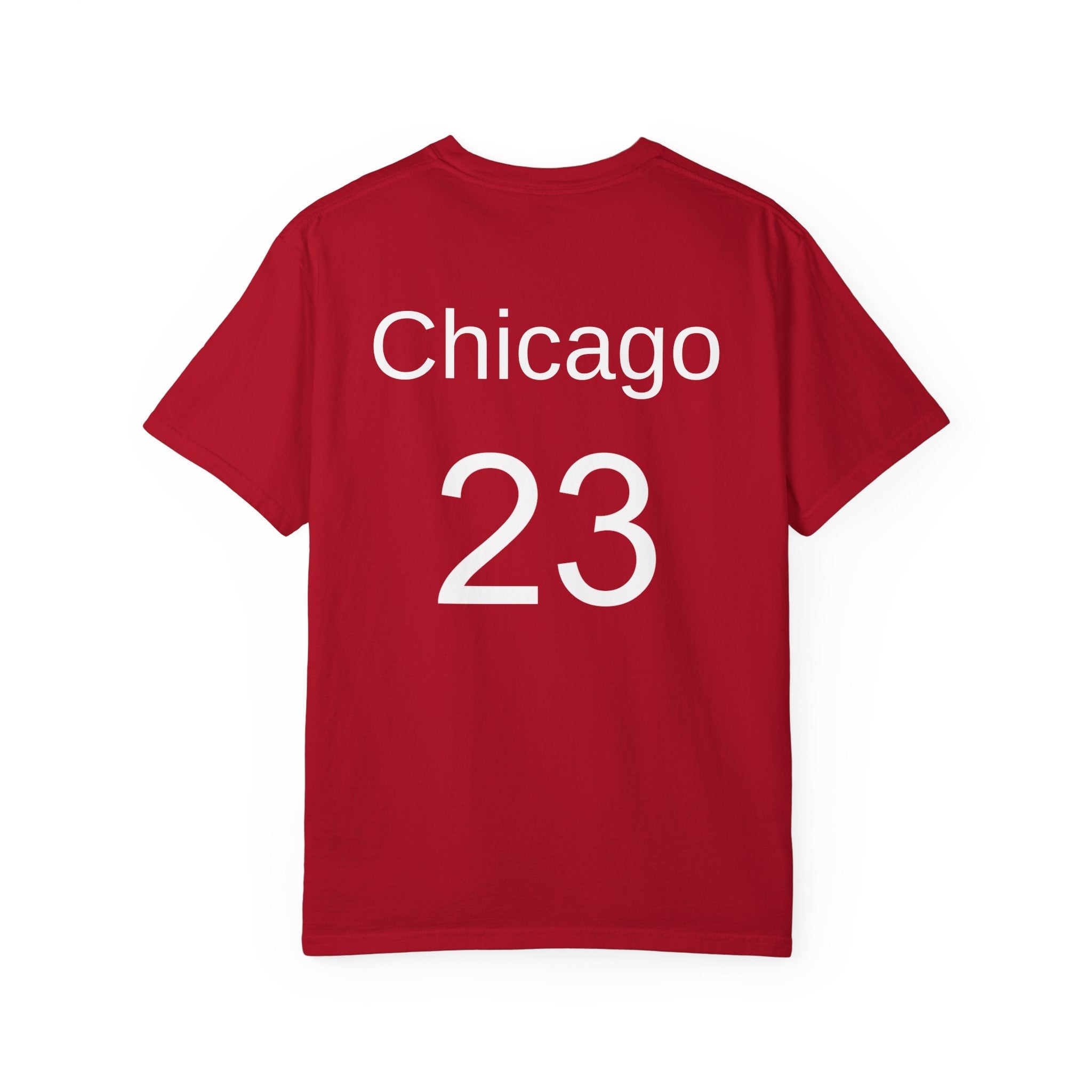 Red Bull Head Chicago T-Shirt Bull Illustration - Etna Gift