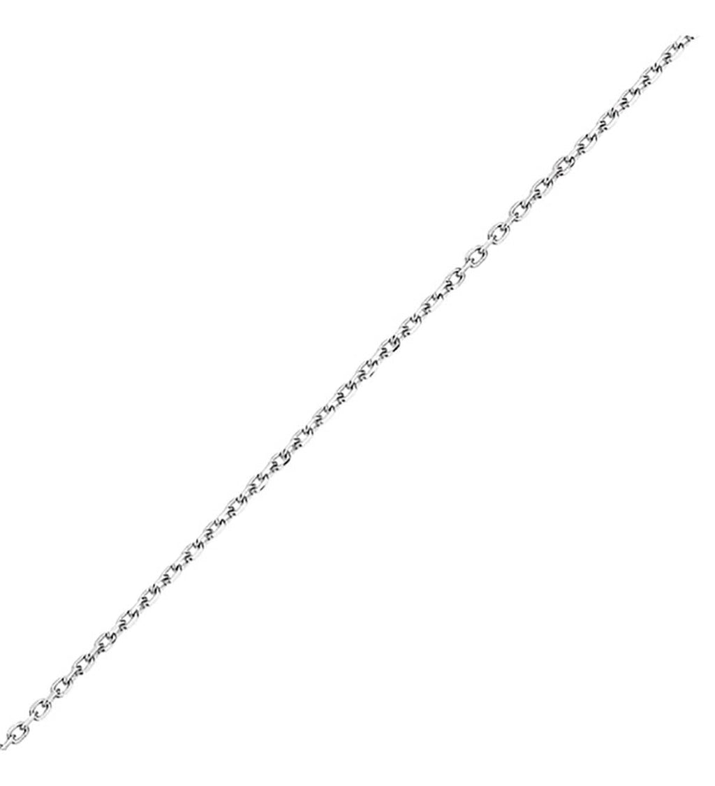 Silver chain necklace with 925 sterling silver plating - Etna Gift