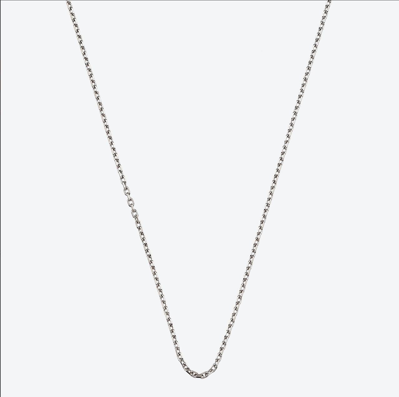Silver chain necklace with 925 sterling silver plating - Etna Gift