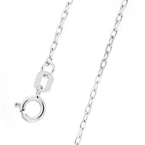 Silver chain necklace with 925 sterling silver plating - Etna Gift