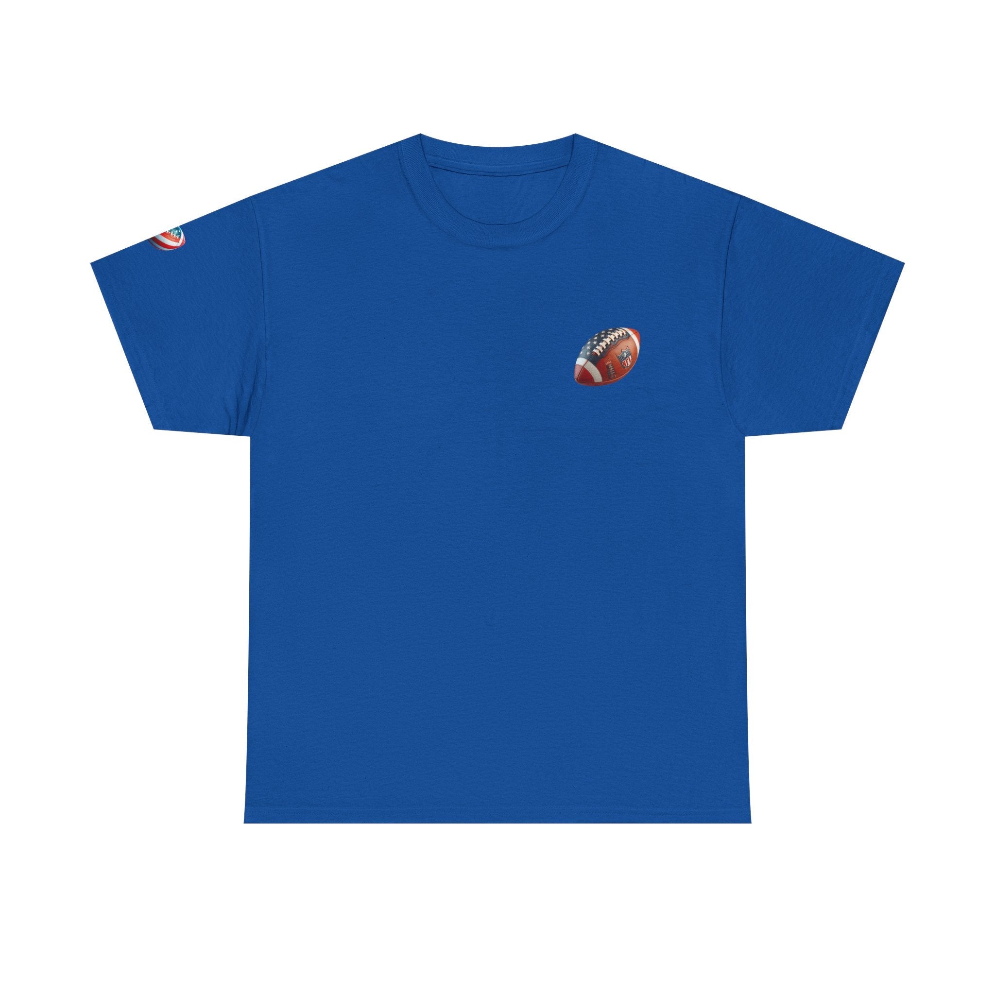 Skull Helmet Football Tee — Grunge Athletic Graphic T‑Shirt - Etna Gift