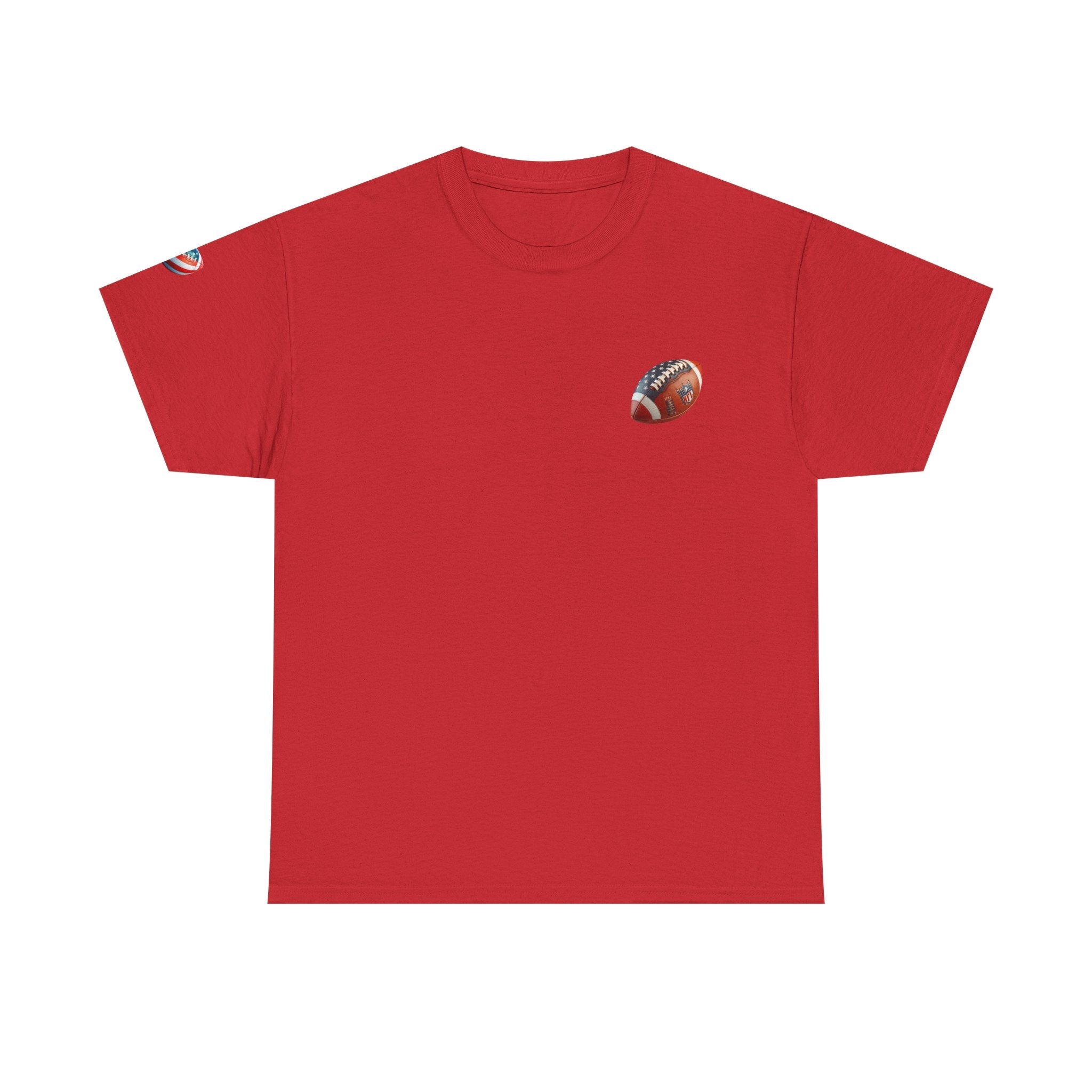 Skull Helmet Football Tee — Grunge Athletic Graphic T‑Shirt - Etna Gift
