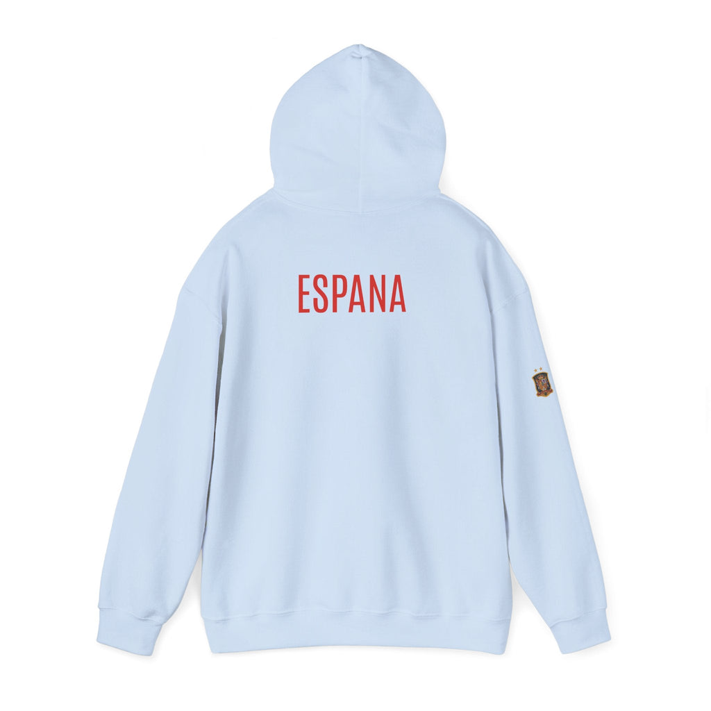 Spain Crest Hoodie "España" Back Print Casual Pullover - Etna Gift
