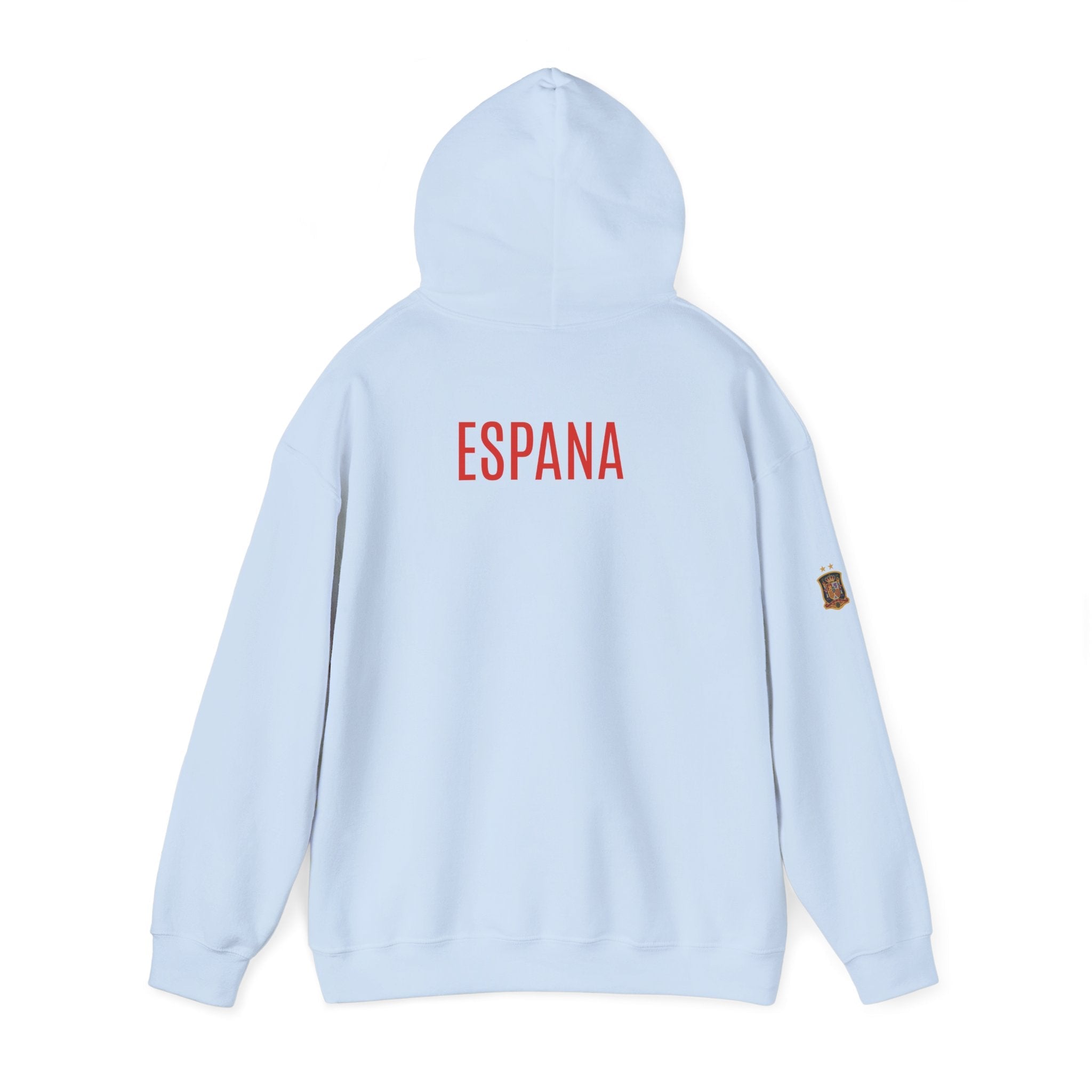 Spain Crest Hoodie "España" Back Print Casual Pullover - Etna Gift