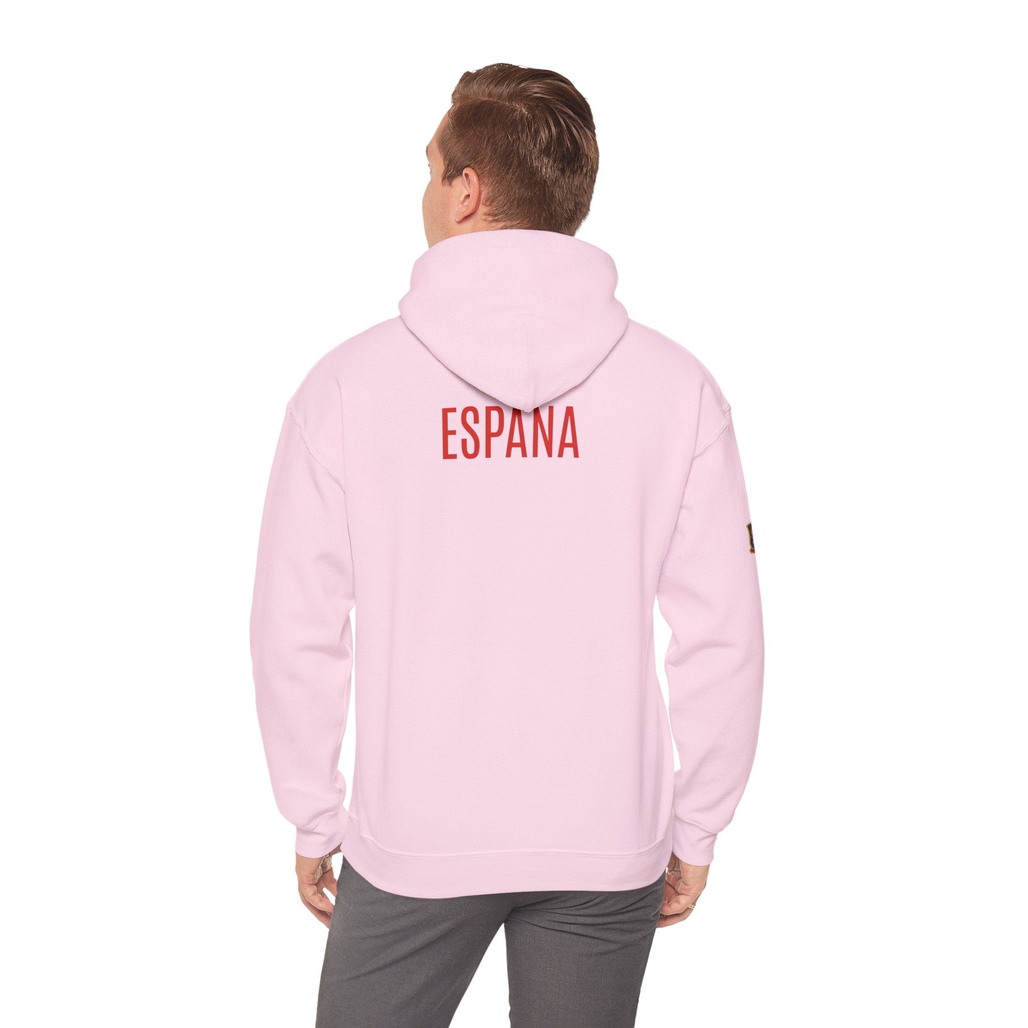 Spain Crest Hoodie "España" Back Print Casual Pullover - Etna Gift