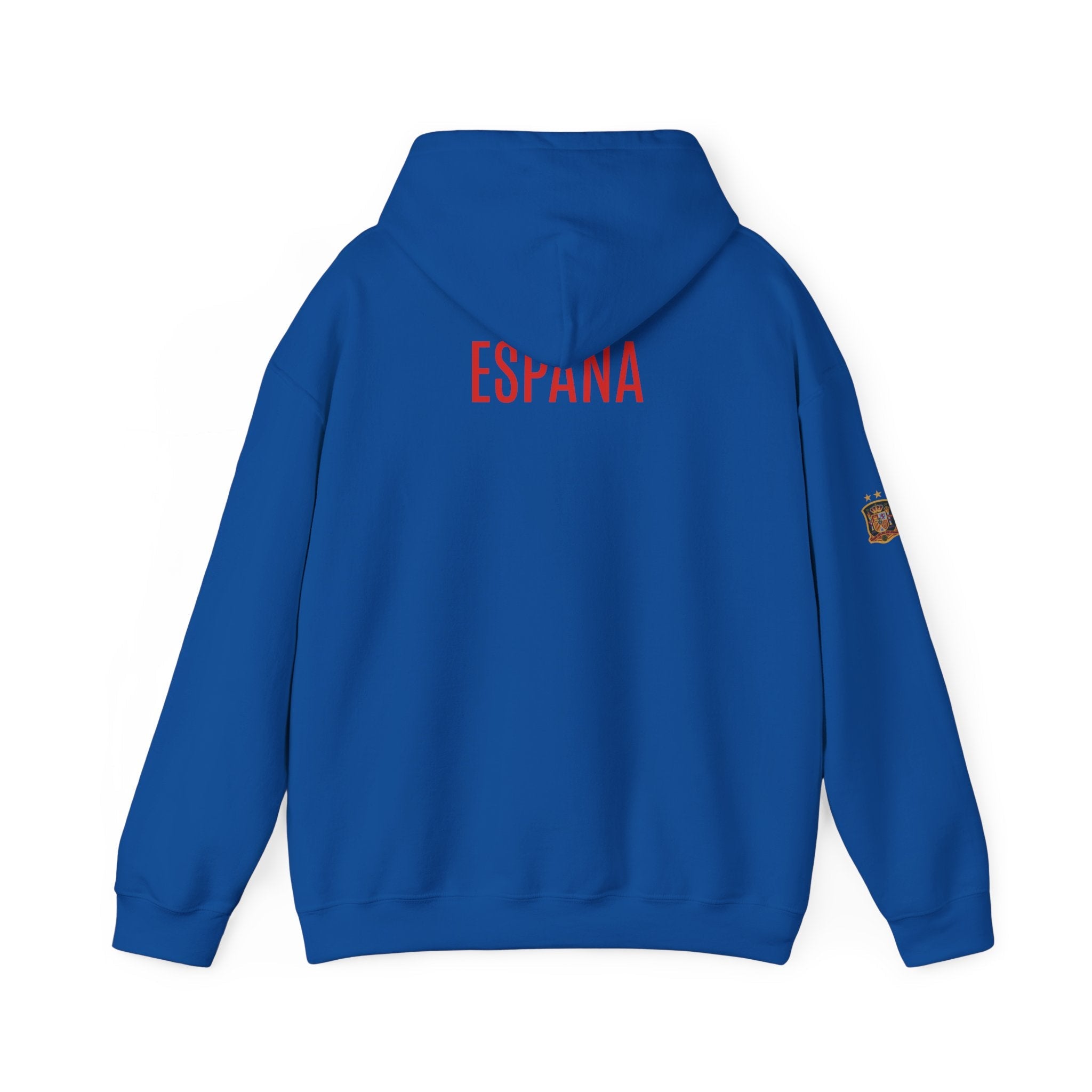 Spain Crest Hoodie "España" Back Print Casual Pullover - Etna Gift