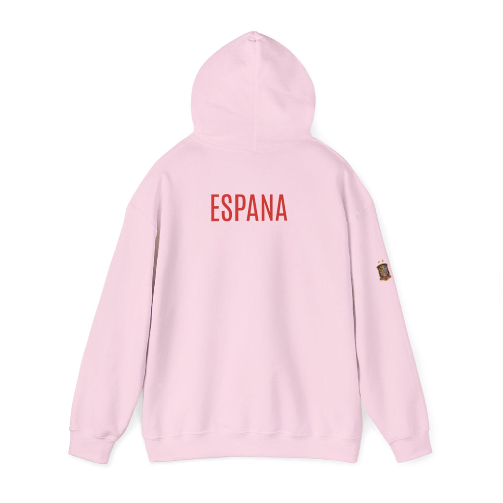 Spain Crest Hoodie "España" Back Print Casual Pullover - Etna Gift