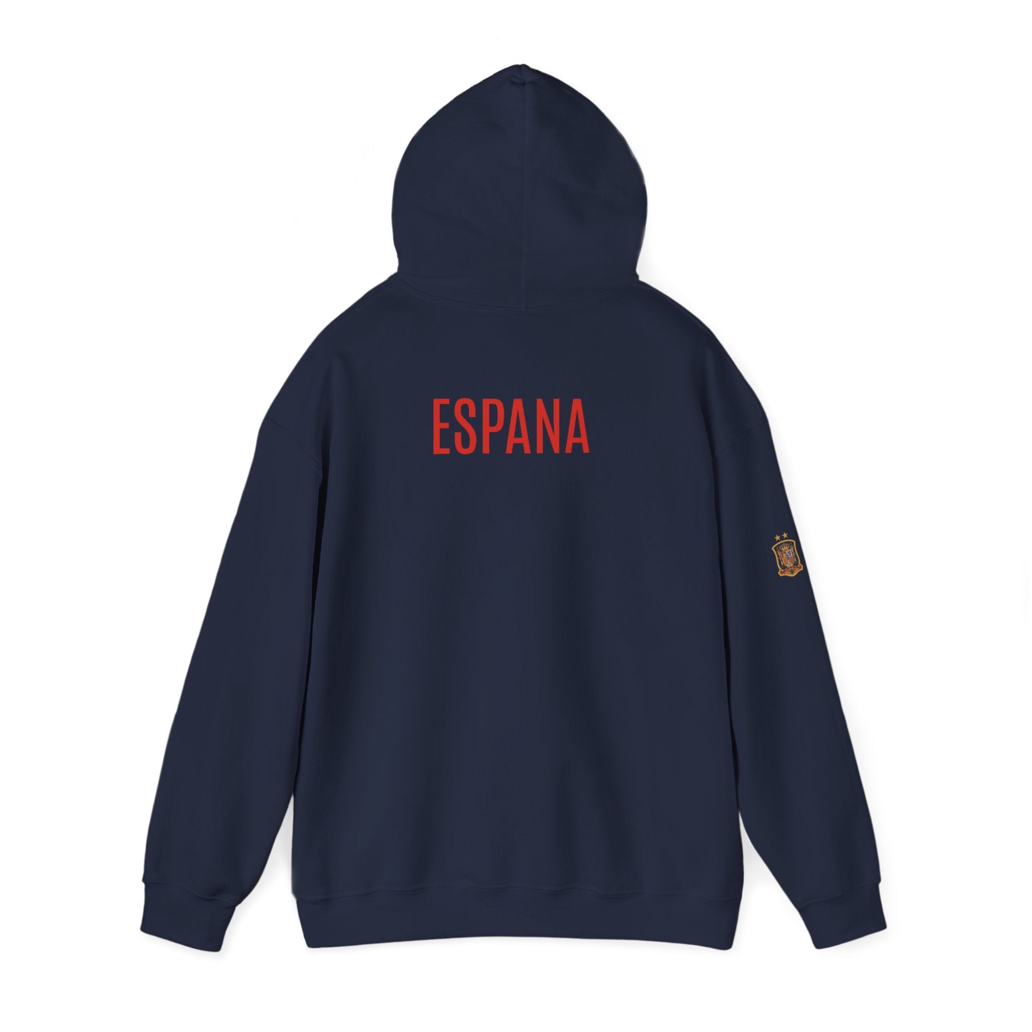 Spain Crest Hoodie "España" Back Print Casual Pullover - Etna Gift