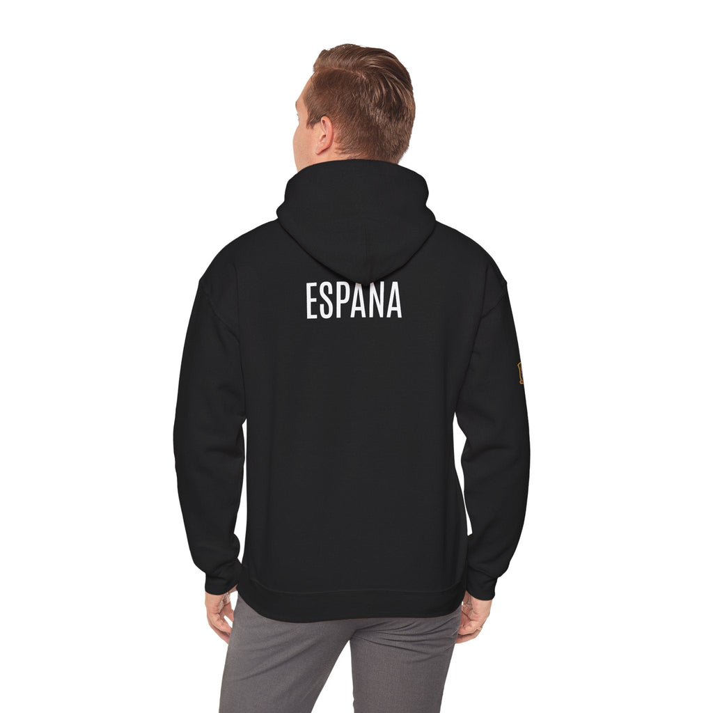 Spain Crest Hoodie "España" Back Print Casual Pullover - Etna Gift